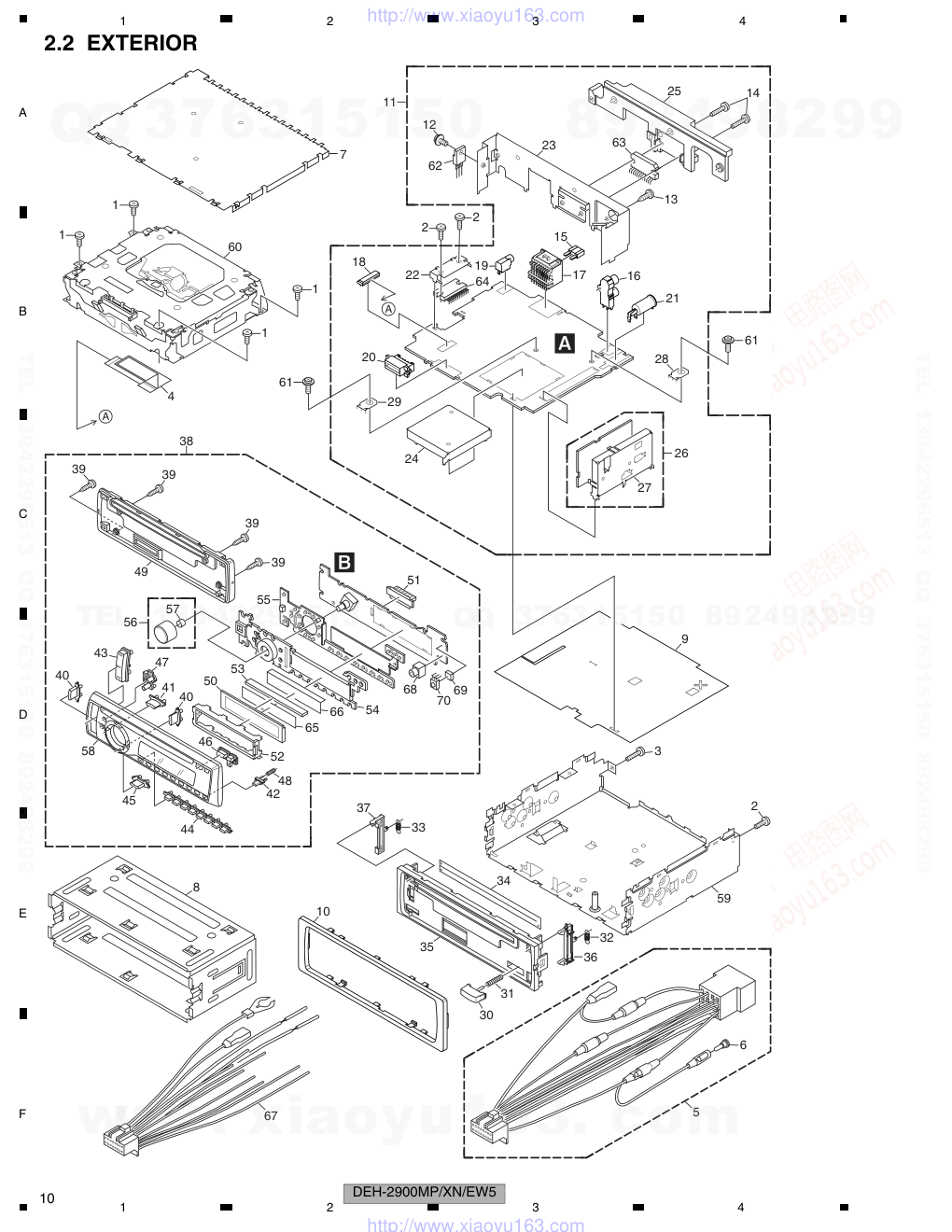 先锋PIONEER DEH-2900MPBXNEW5电路图-9