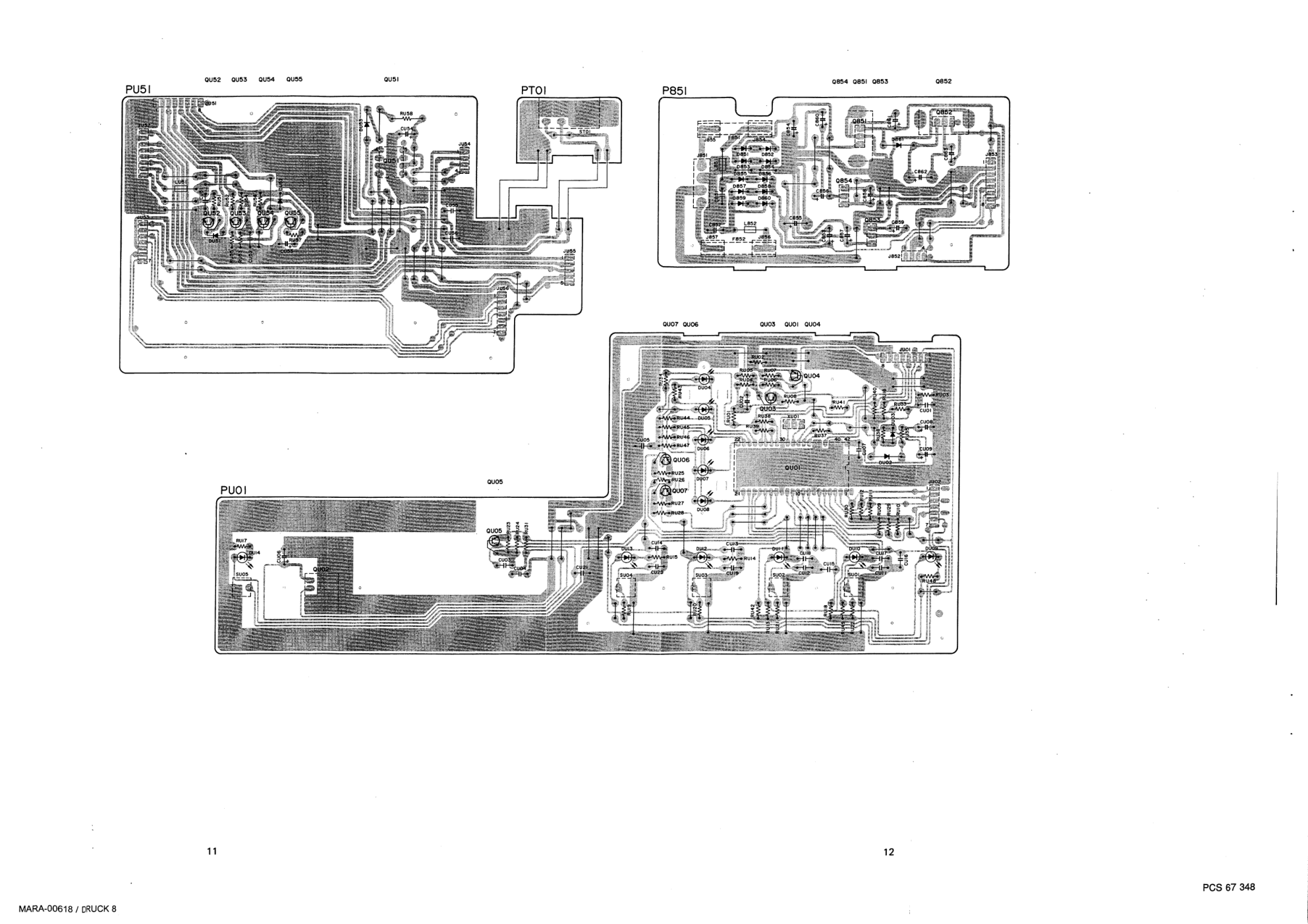 马兰士MARANTZ PM8202B音响电路图-9 马兰士MARANTZ PM8202B音响电路图-9