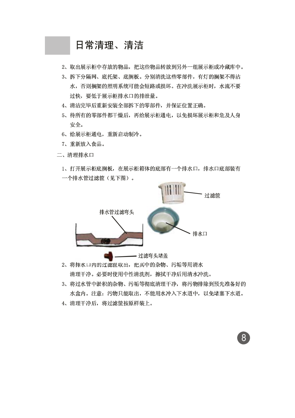 海尔FL4W90冰箱使用说明书-8