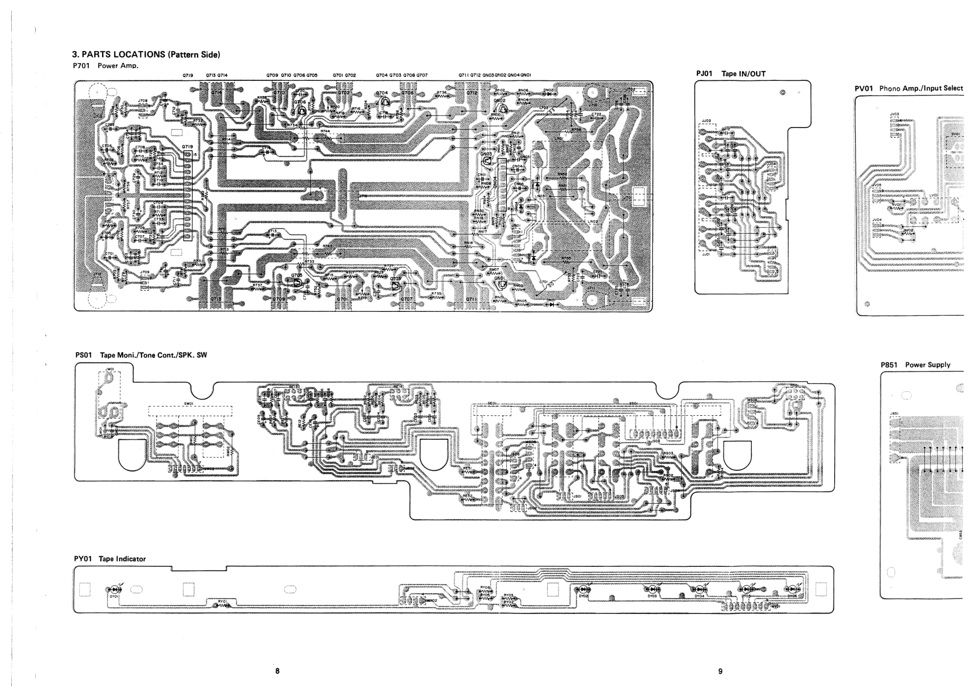 马兰士MARANTZ PM-50音响电路图-7