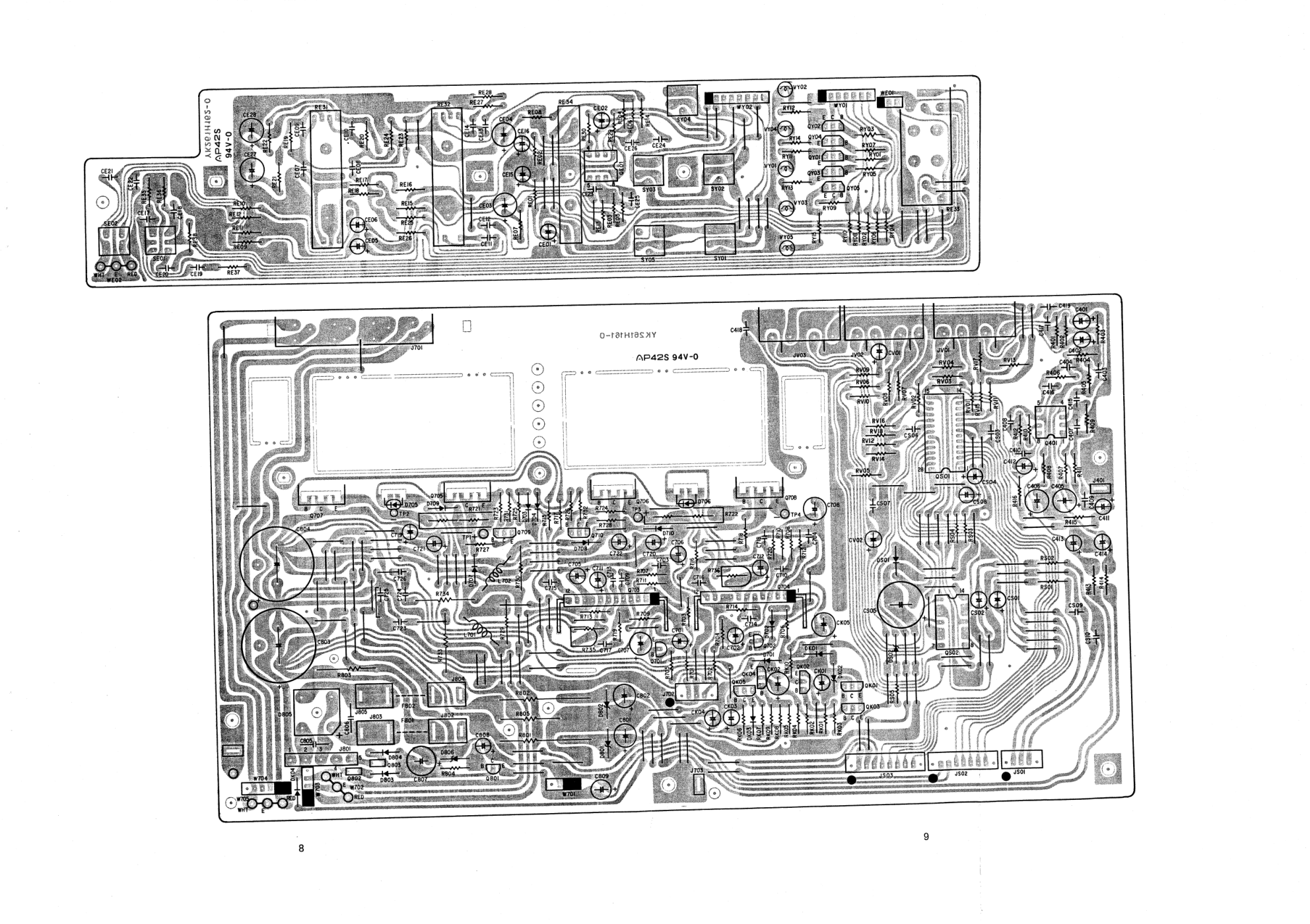 马兰士MARANTZ PM240音响电路图-8 马兰士MARANTZ PM240音响电路图-8