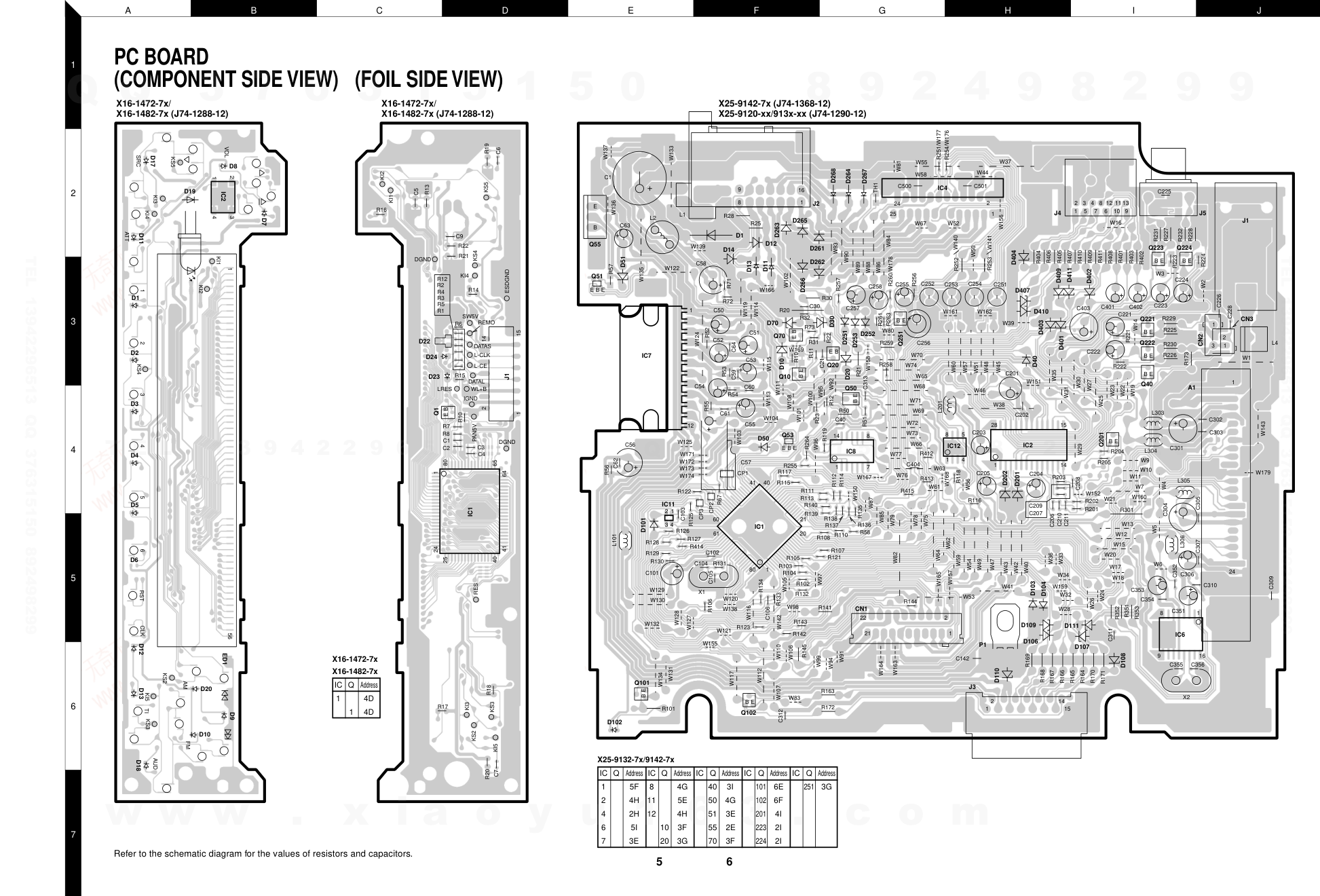 建伍KENWOOD KDC-2092RYA CD播放器电路图-4 建伍KENWOOD KDC-2092RYA CD播放器电路图-4