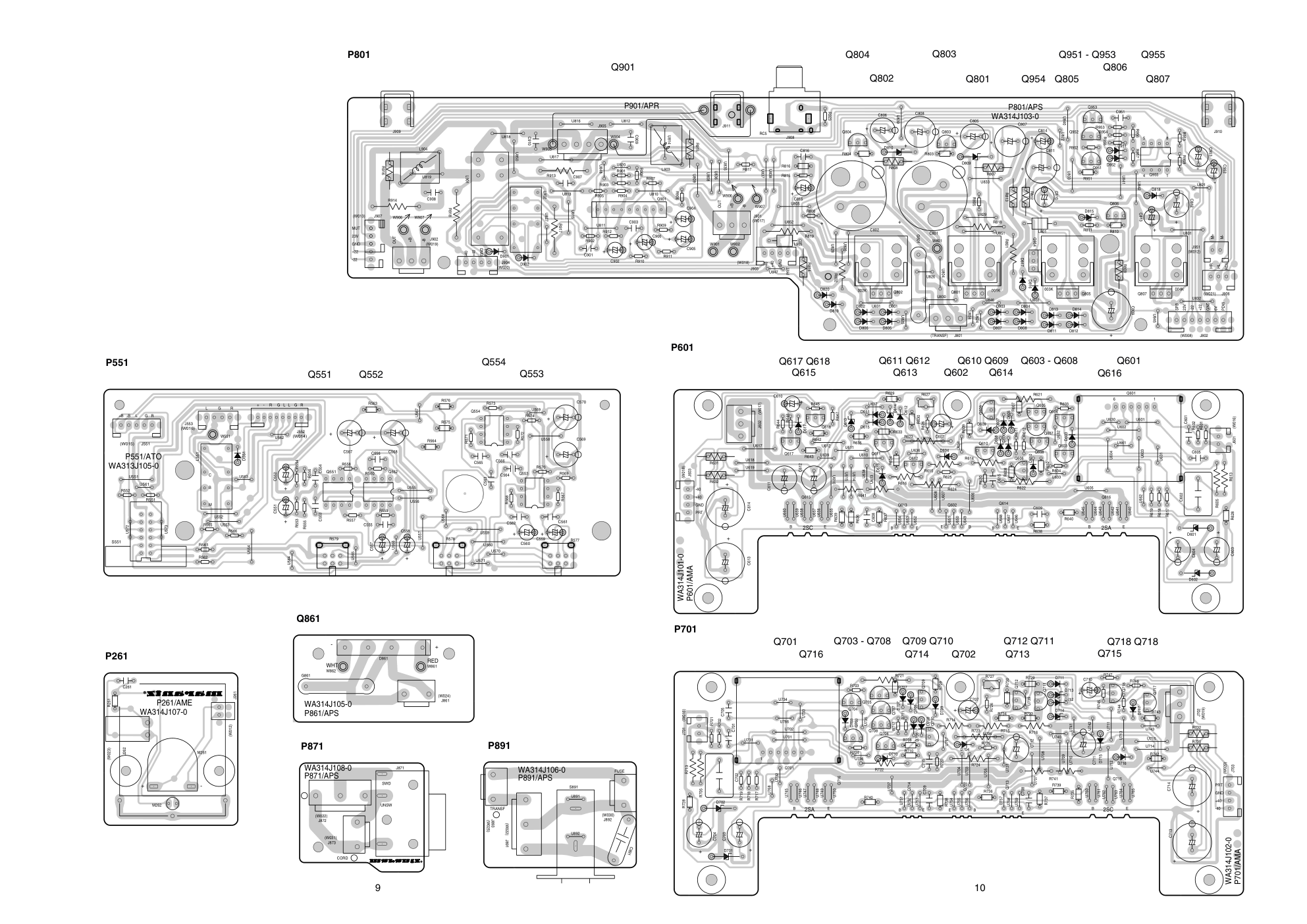马兰士MARANTZ PM17MK2音响电路图-6 马兰士MARANTZ PM17MK2音响电路图-6