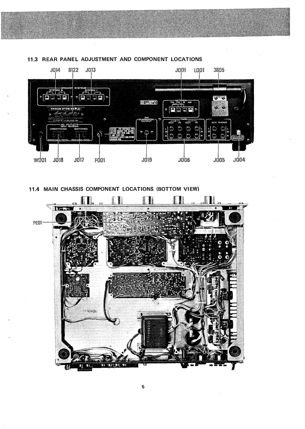 马兰士MARANTZ 2230B音响电路图-6 马兰士MARANTZ 2230B音响电路图-6