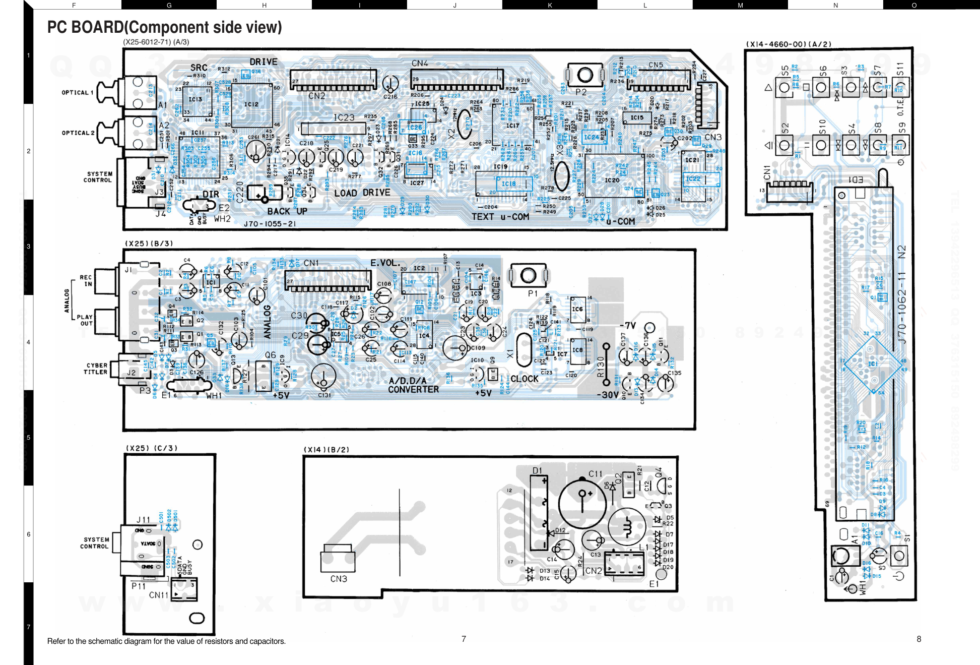 建伍KENWOOD DM-SE9 CD播放机电路图-6
