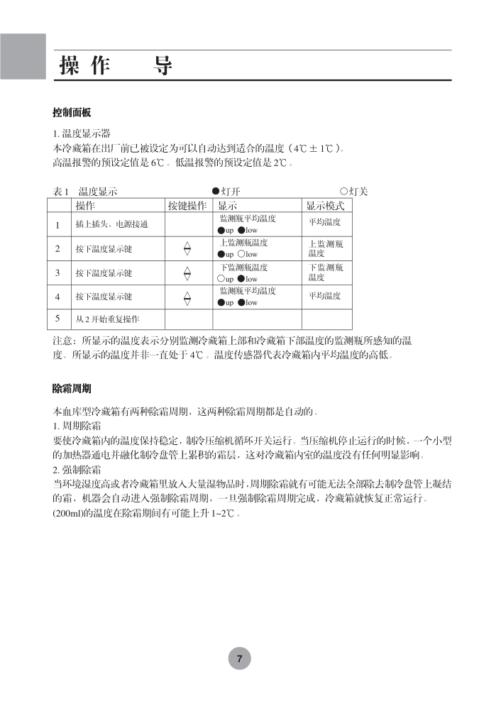 海尔HXC-306冰箱使用说明书-9 海尔HXC-306冰箱使用说明书-9