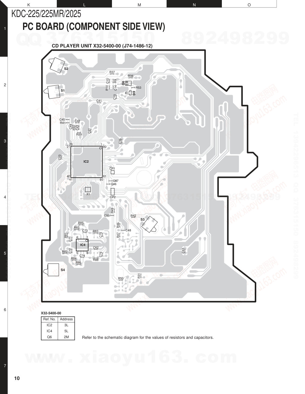 建伍KENWOOD KDC-2025 CD播放器维修手册-9