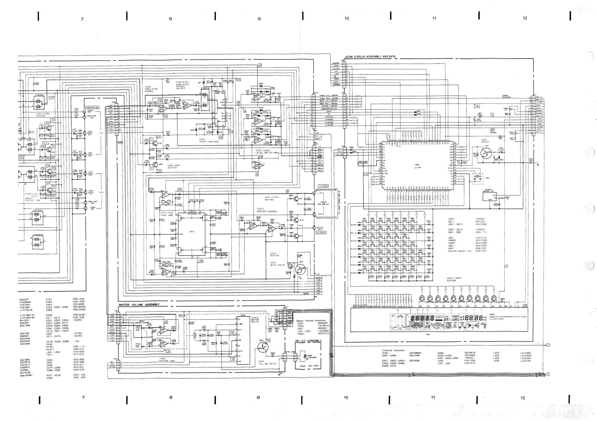 先锋PIONEER VSX-5400电路图-5 先锋PIONEER VSX-5400电路图-5