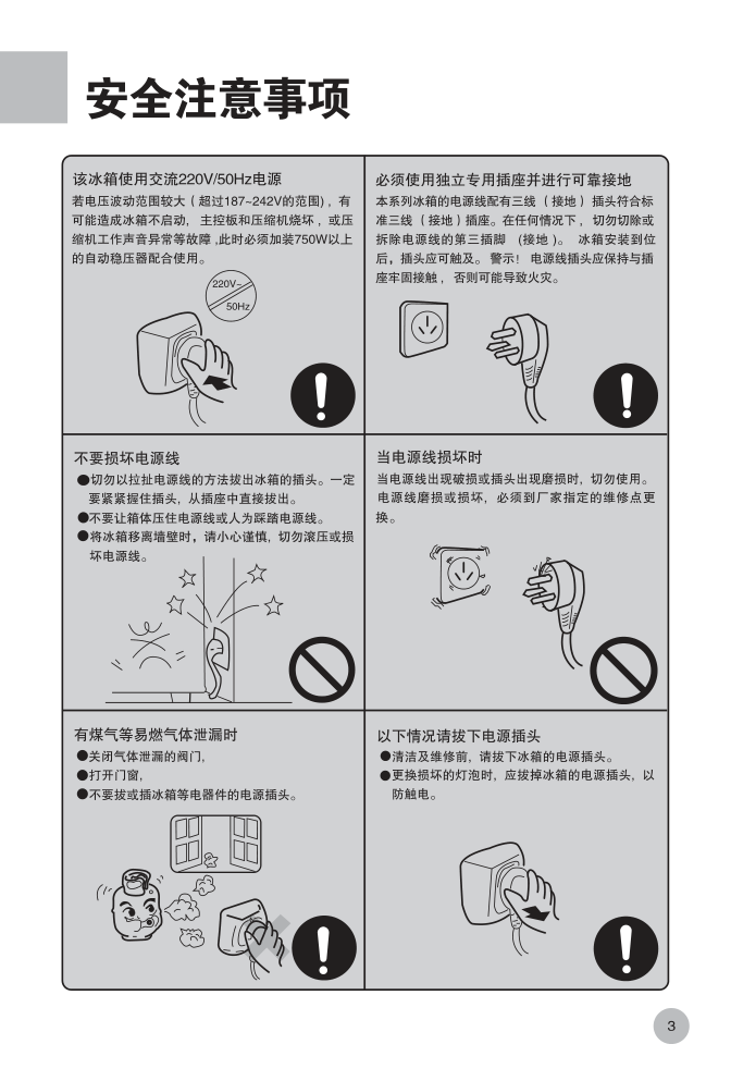 海尔冰箱BCD-568W型说明书-4 海尔冰箱BCD-568W型说明书-4