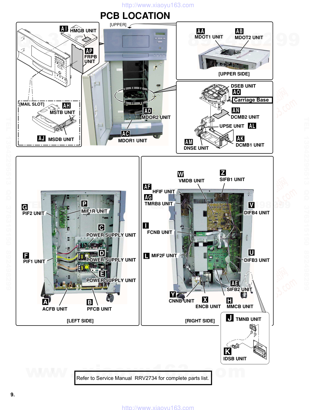 先锋PIONEER DRM-3000电路图-9 先锋PIONEER DRM-3000电路图-9
