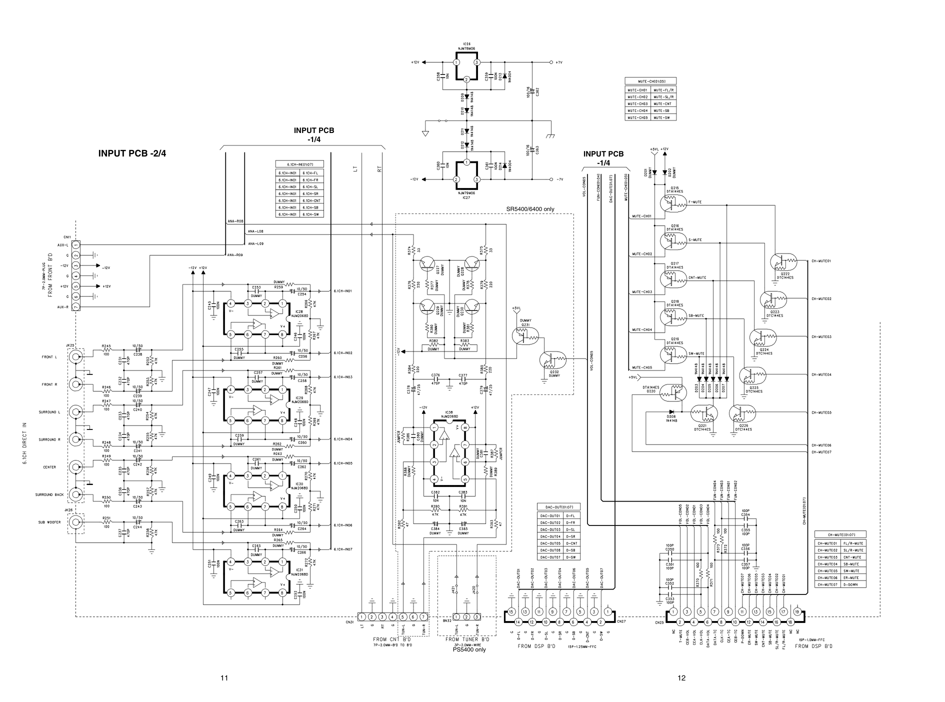 马兰士MARANTZ PS5400F1N音响电路图-9 马兰士MARANTZ PS5400F1N音响电路图-9
