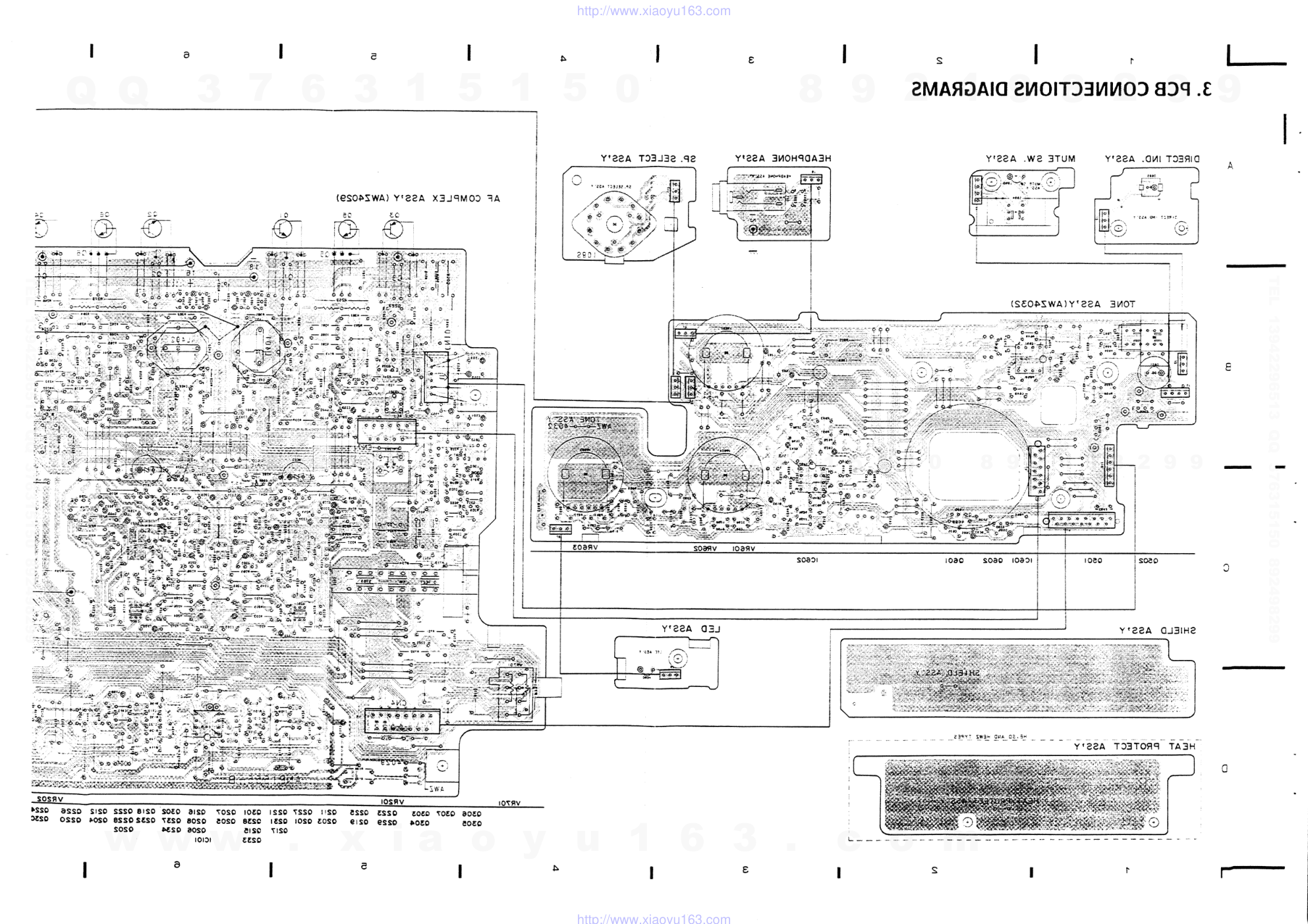 先锋PIONEER A-401音响电路原理图-8