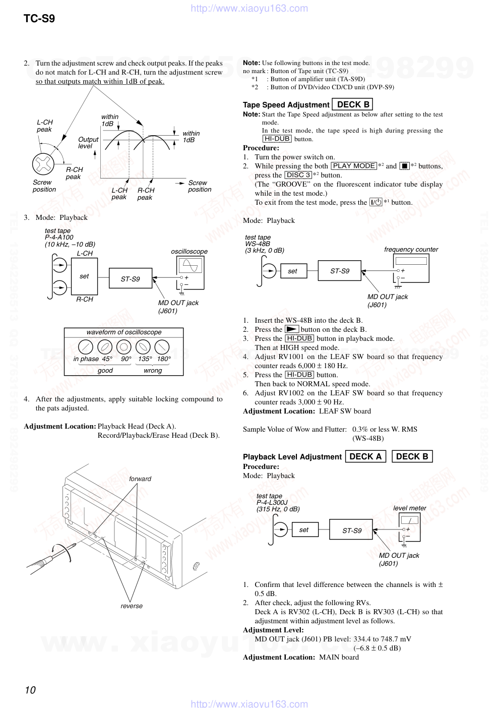 索尼SONY TC-S9电路图-9 索尼SONY TC-S9电路图-9