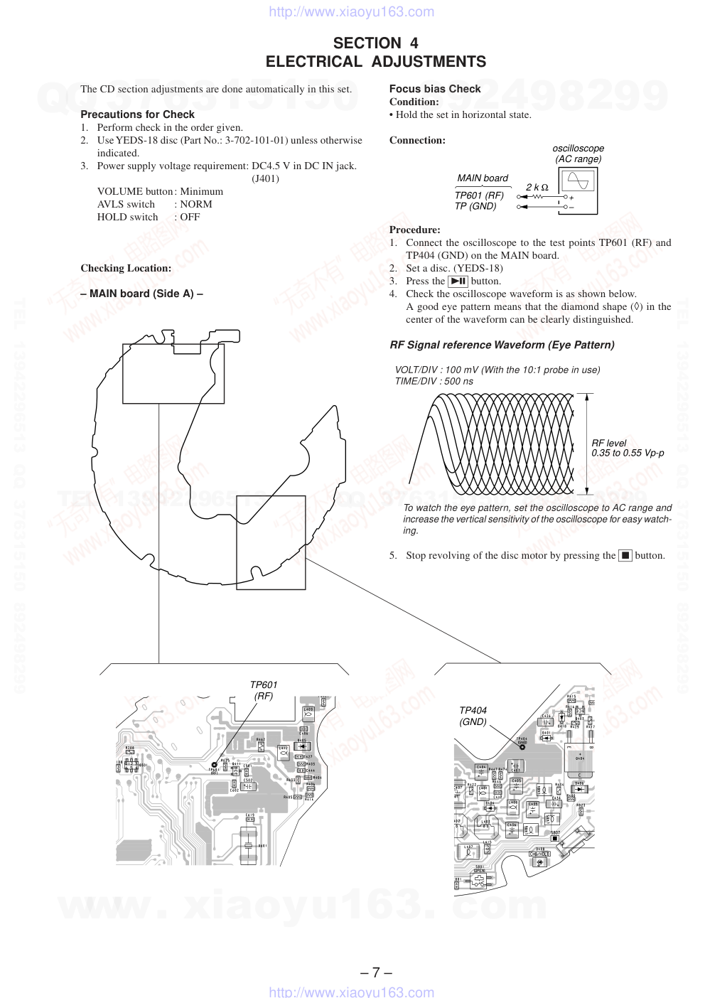 索尼SONY D-EJ915音响电路图-6 索尼SONY D-EJ915音响电路图-6