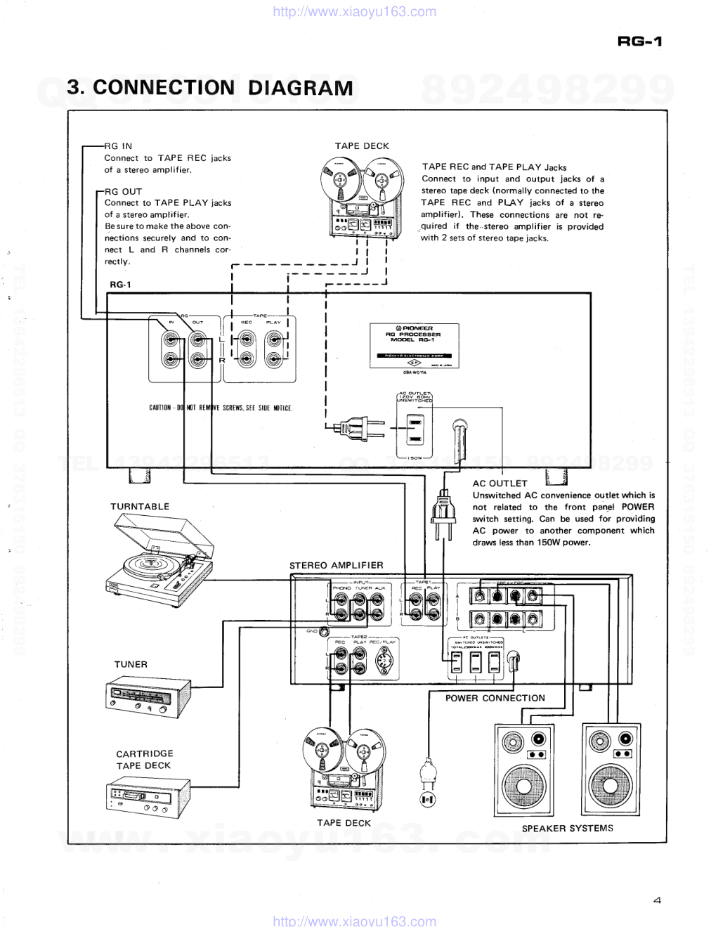 先锋PIONEER PDR-509音响电路图-4