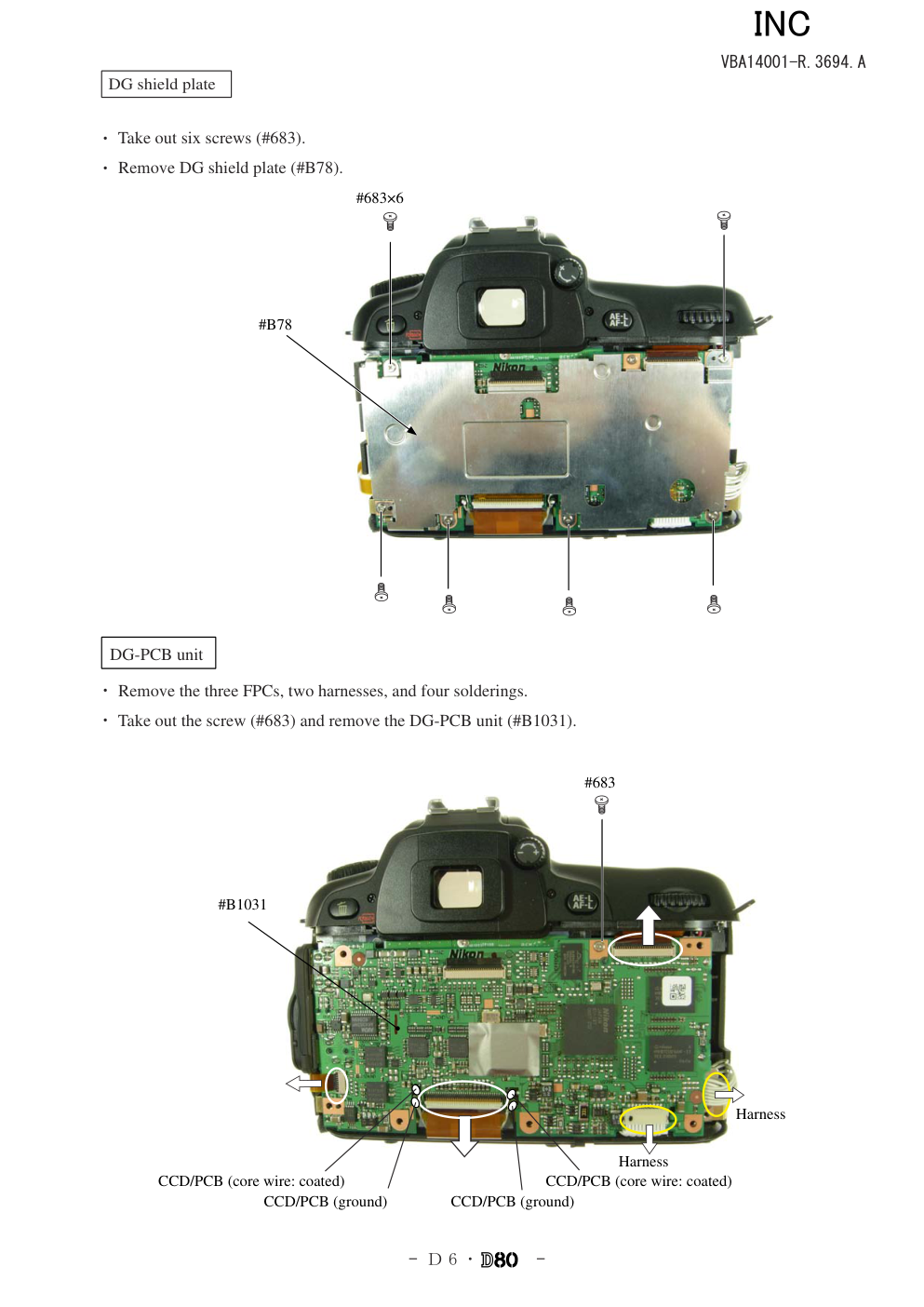 尼康D80数码相机维修手册-9 尼康D80数码相机维修手册-9