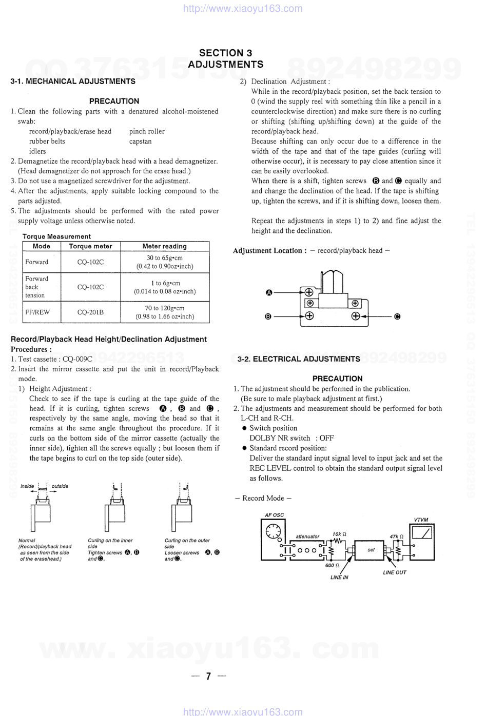 索尼SONY TC-K561S电路图-6