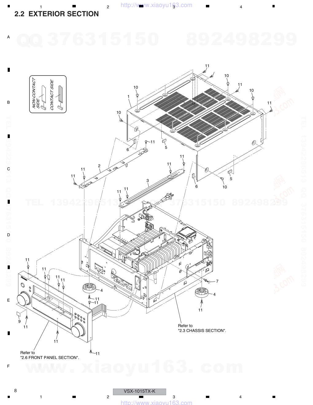 先锋PIONEER VSX-1015TX-S电路图-7 先锋PIONEER VSX-1015TX-S电路图-7