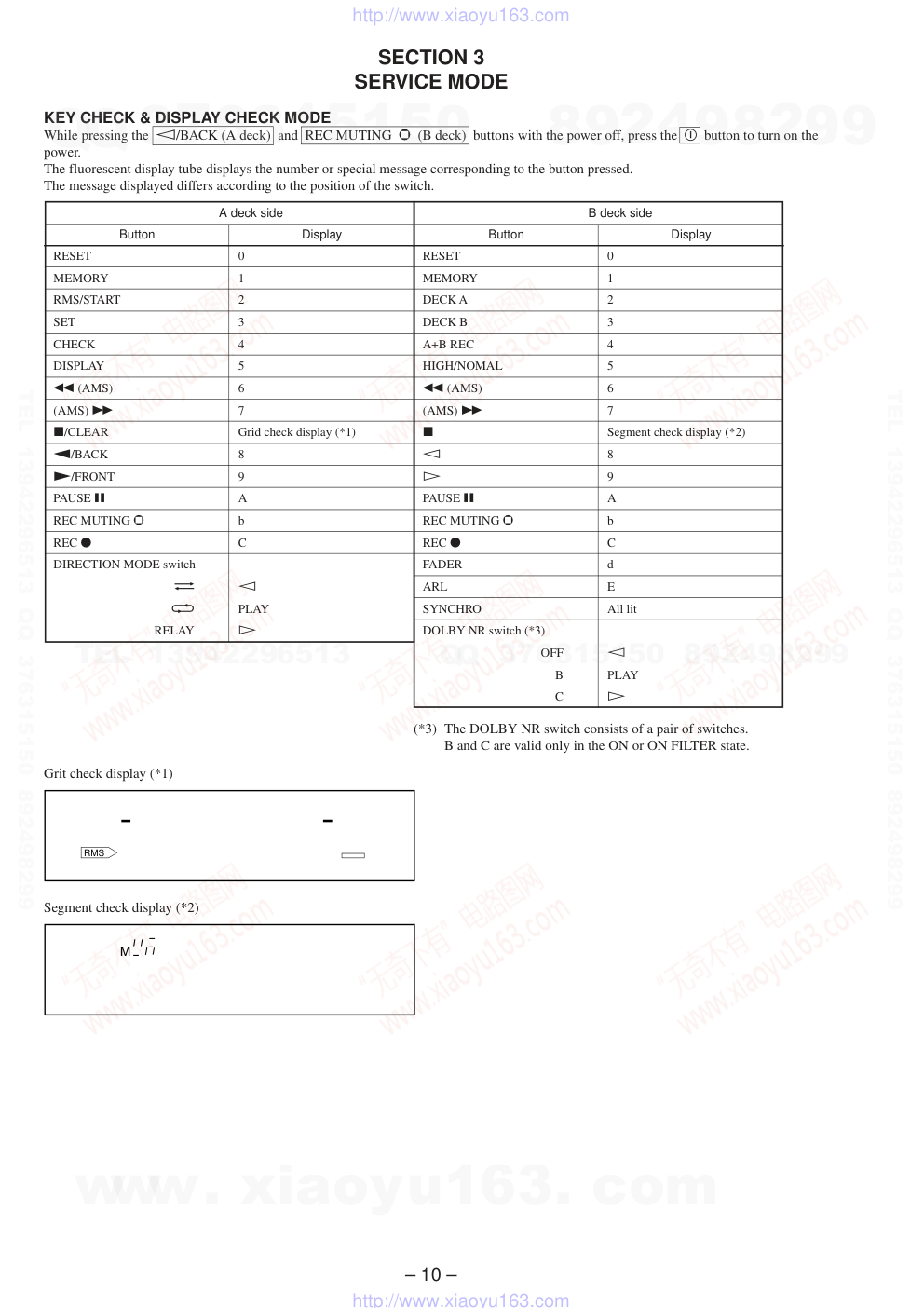 索尼SONY TC-WE635电路图-9 索尼SONY TC-WE635电路图-9