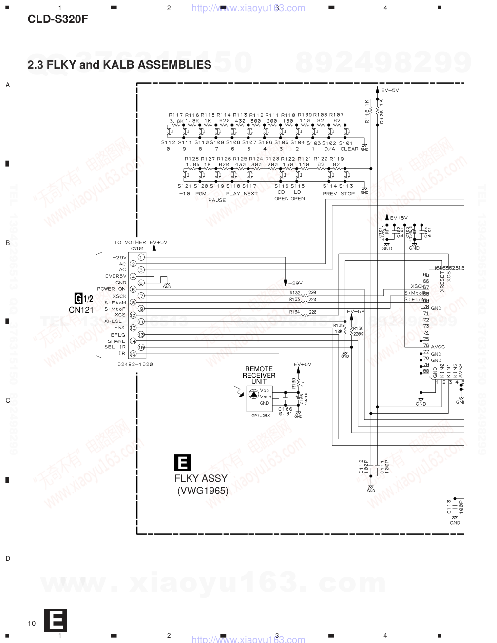 先锋PIONEER CLD-S320F电路图-9 先锋PIONEER CLD-S320F电路图-9