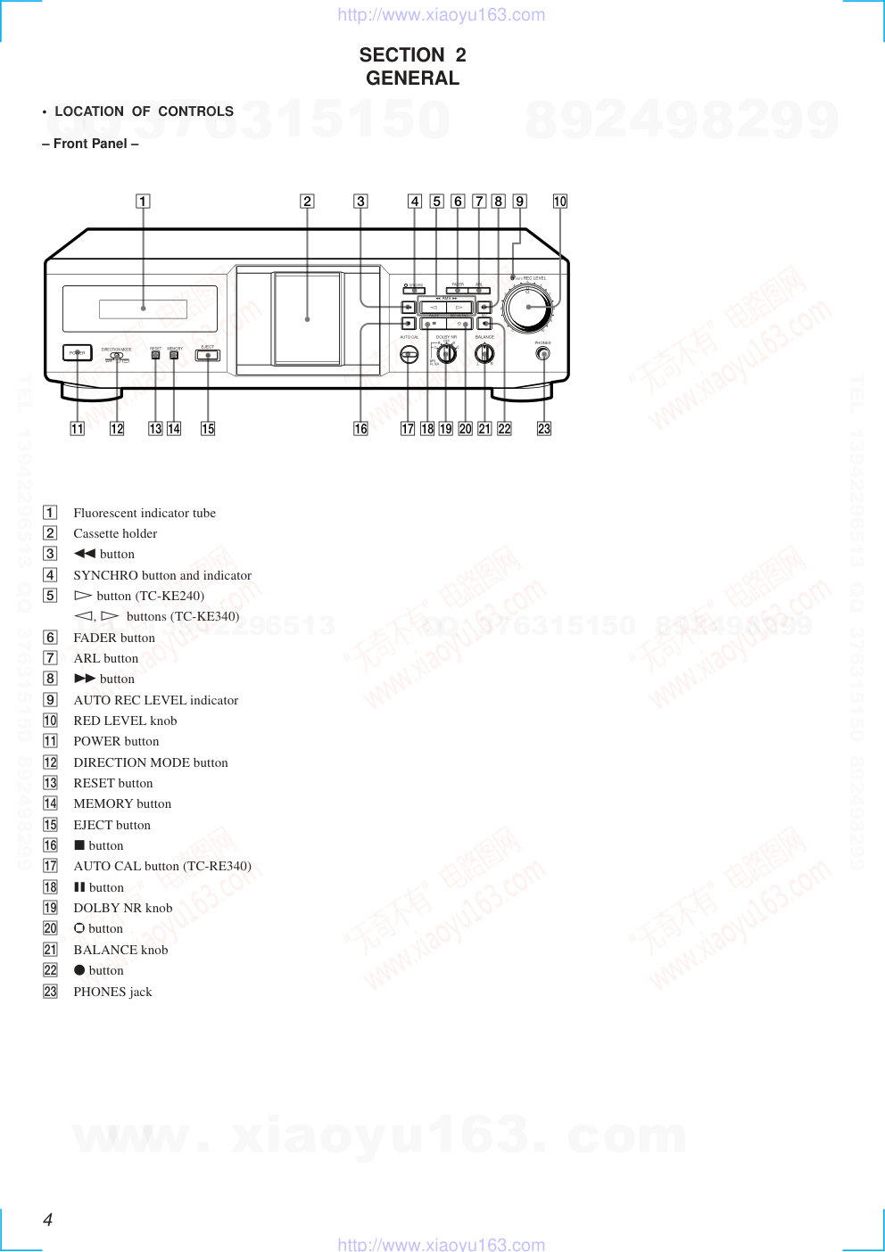 索尼SONY TC-KE240电路图-3