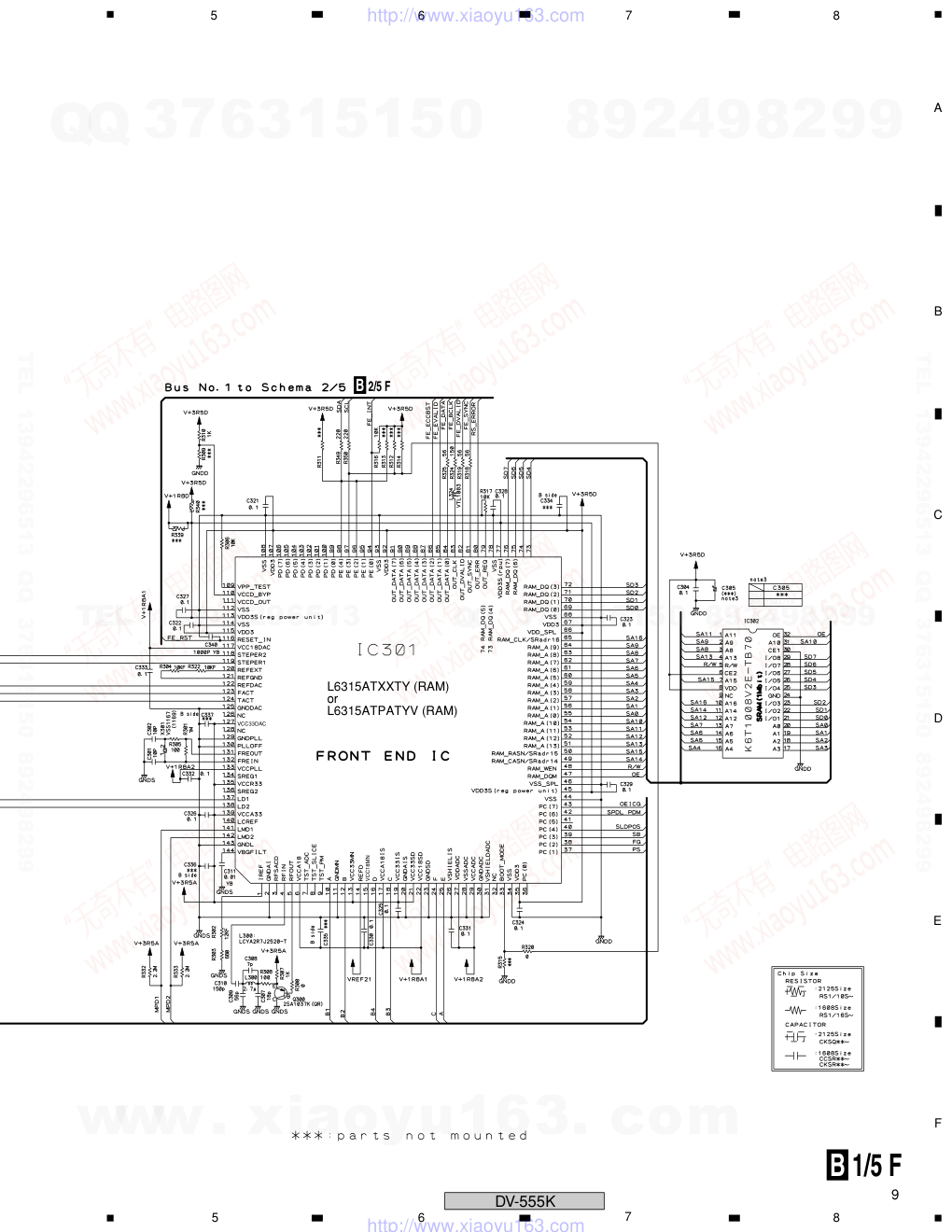 先锋PIONEER DV-555K电路图-8