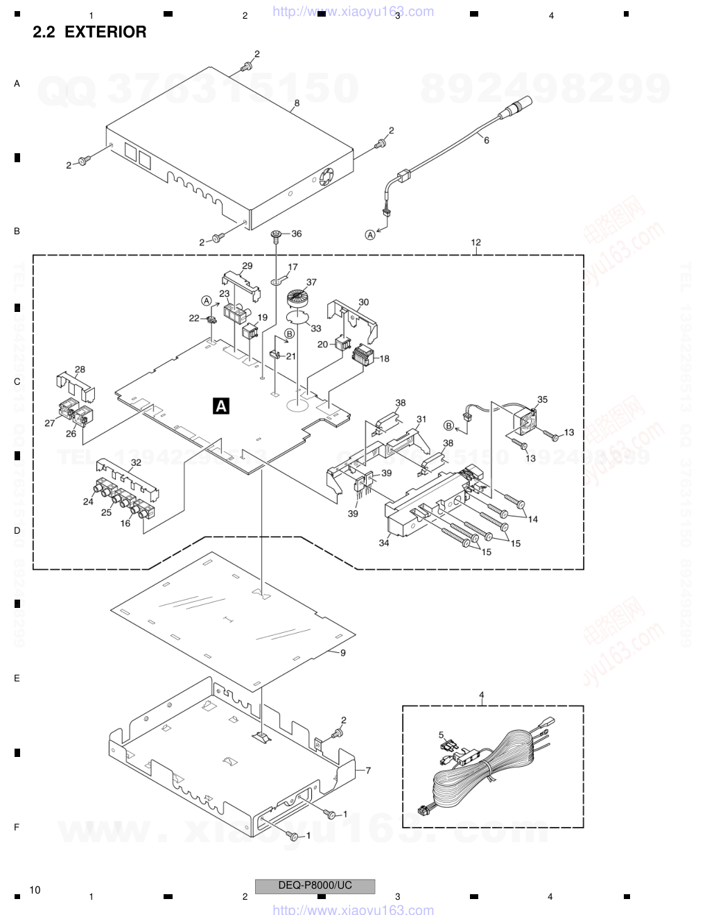 先锋PIONEER DEQ-P6600EW电路图-9