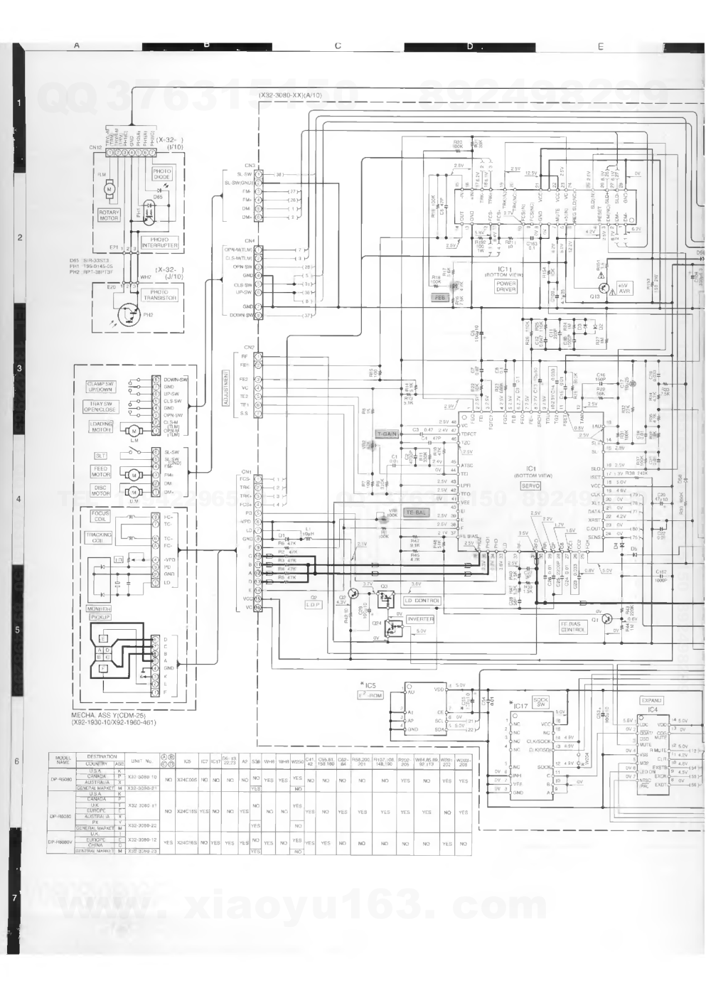 建伍KENWOOD R6080 CD播放机电路图-9 建伍KENWOOD R6080 CD播放机电路图-9