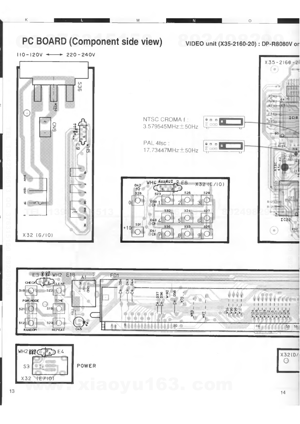 建伍KENWOOD R6080 CD播放机电路图-7 建伍KENWOOD R6080 CD播放机电路图-7
