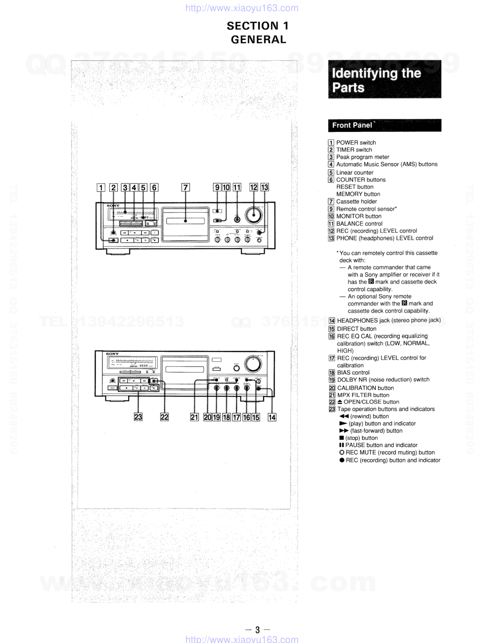 索尼SONY TC-K808ES电路图-2