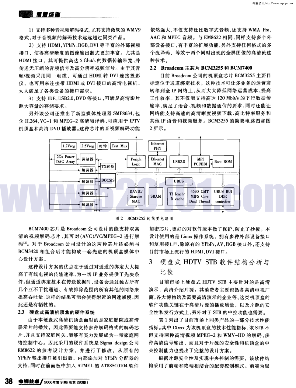 硬盘式高清数字电视机顶盒的研究-1