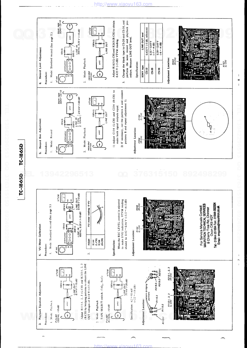索尼SONY TC-1865D电路图-4 索尼SONY TC-1865D电路图-4