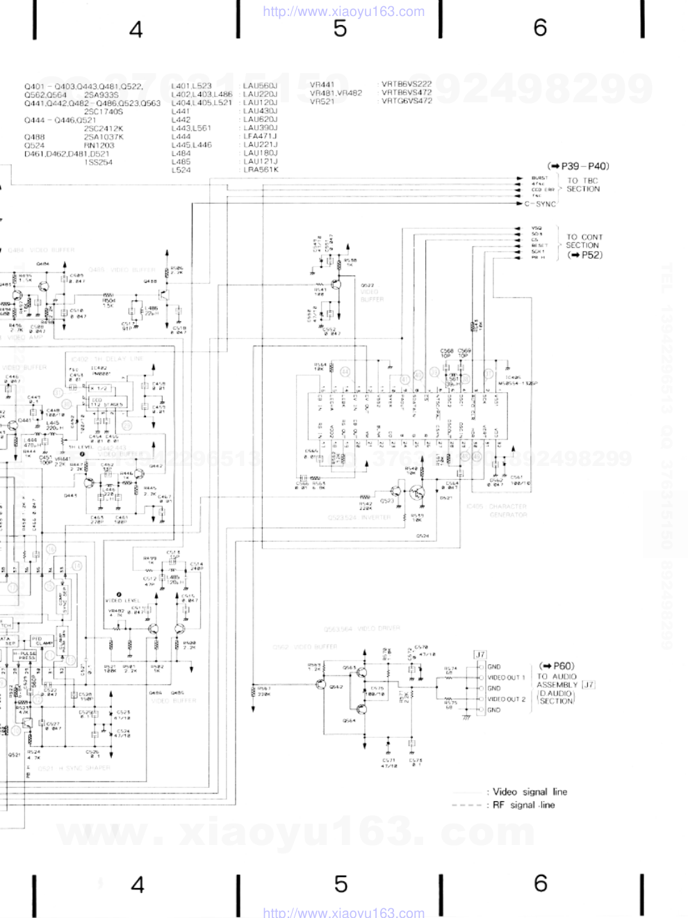 先锋PIONEER CLD-2080音响电路原理图-7 先锋PIONEER CLD-2080音响电路原理图-7