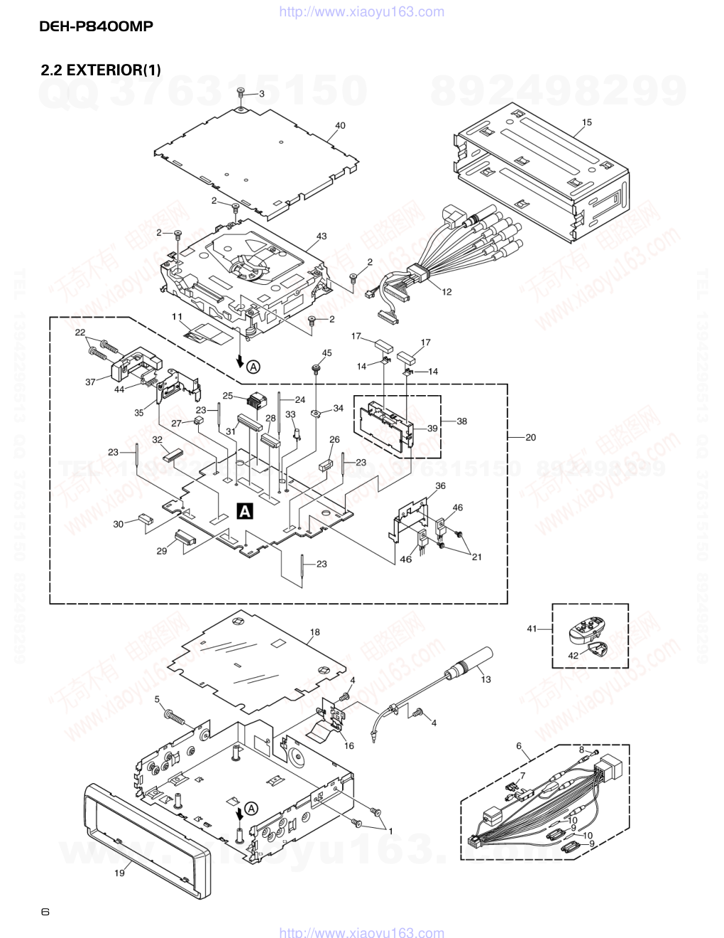 先锋PIONEER DEH-P8400MPXNEW电路图-5
