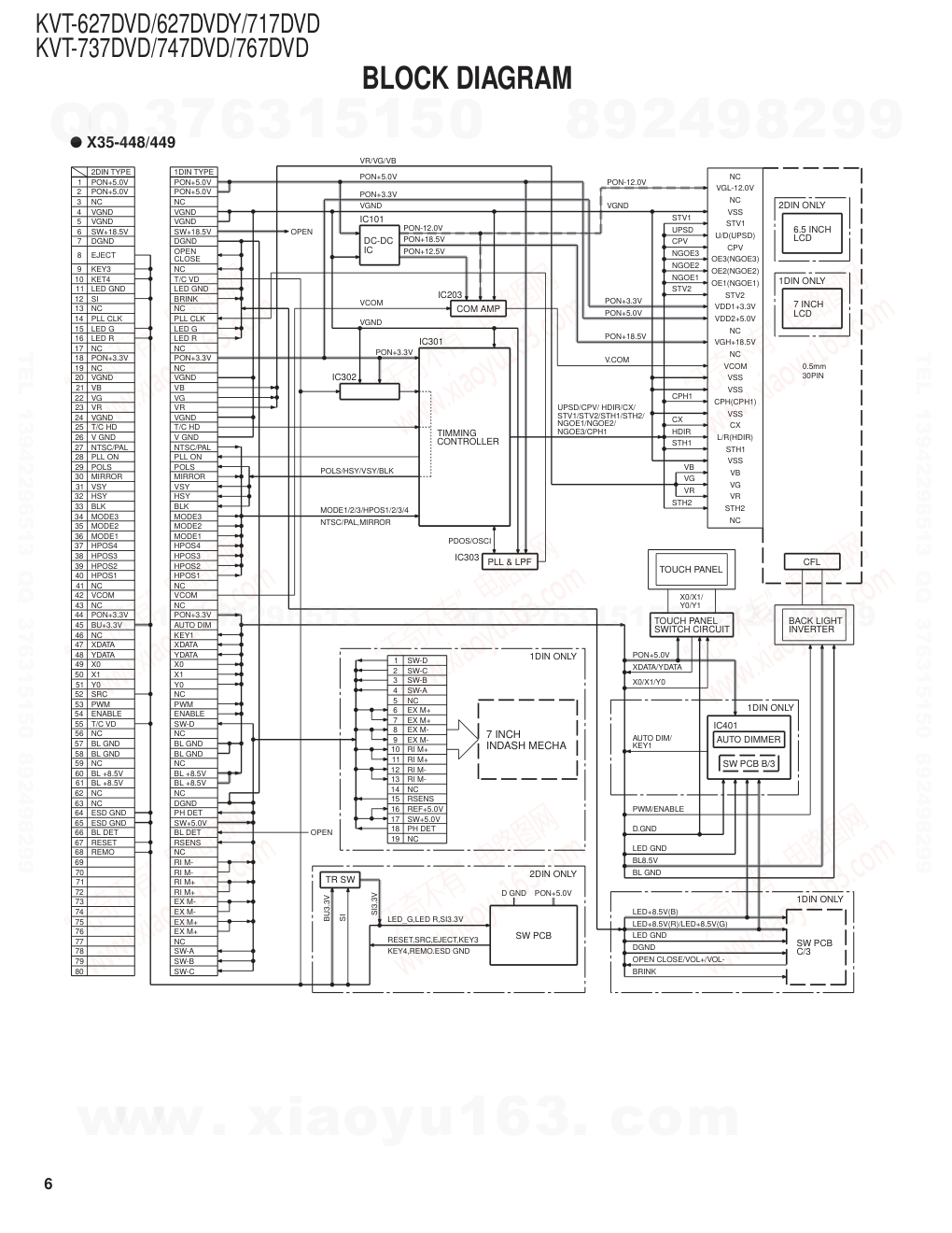 建伍KENWOOD KVT-627DVDY播放器电路原理图-5