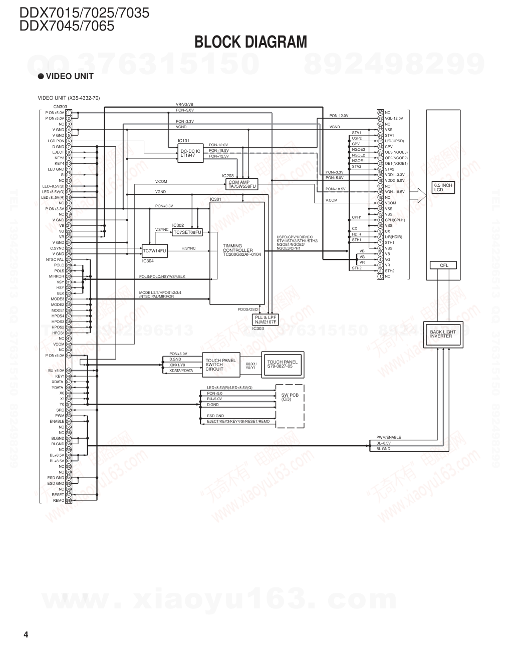 建伍KENWOOD DDX-7035 DVD监听机维修手册-3 建伍KENWOOD DDX-7035 DVD监听机维修手册-3