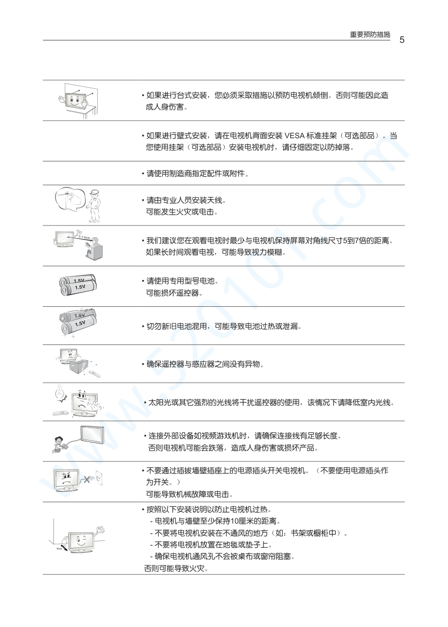 LG 32LS310C-CA液晶电视说明书-5