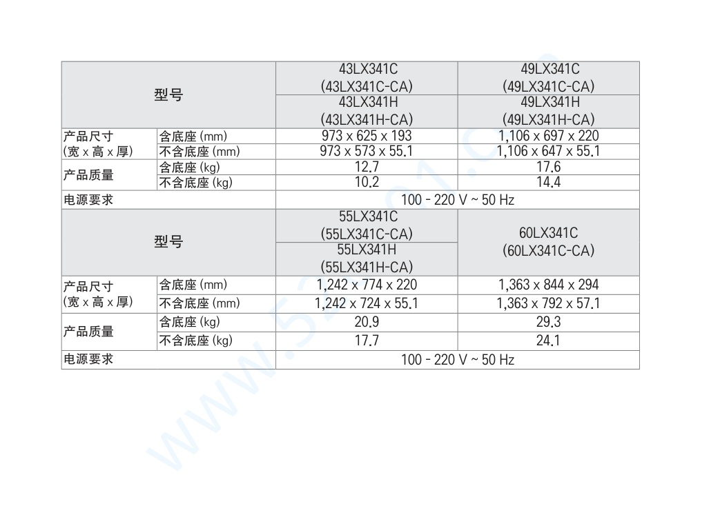 LG 55LX341C-CA液晶电视说明书-6 LG 55LX341C-CA液晶电视说明书-6