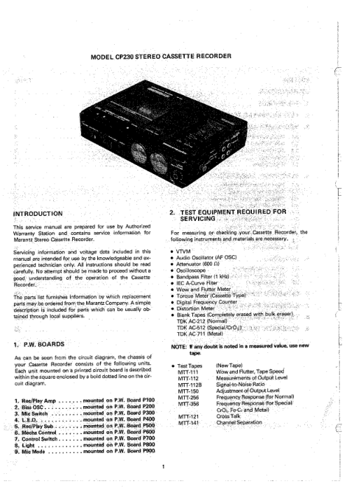 马兰士MARANTZ CP230音响电路图-3