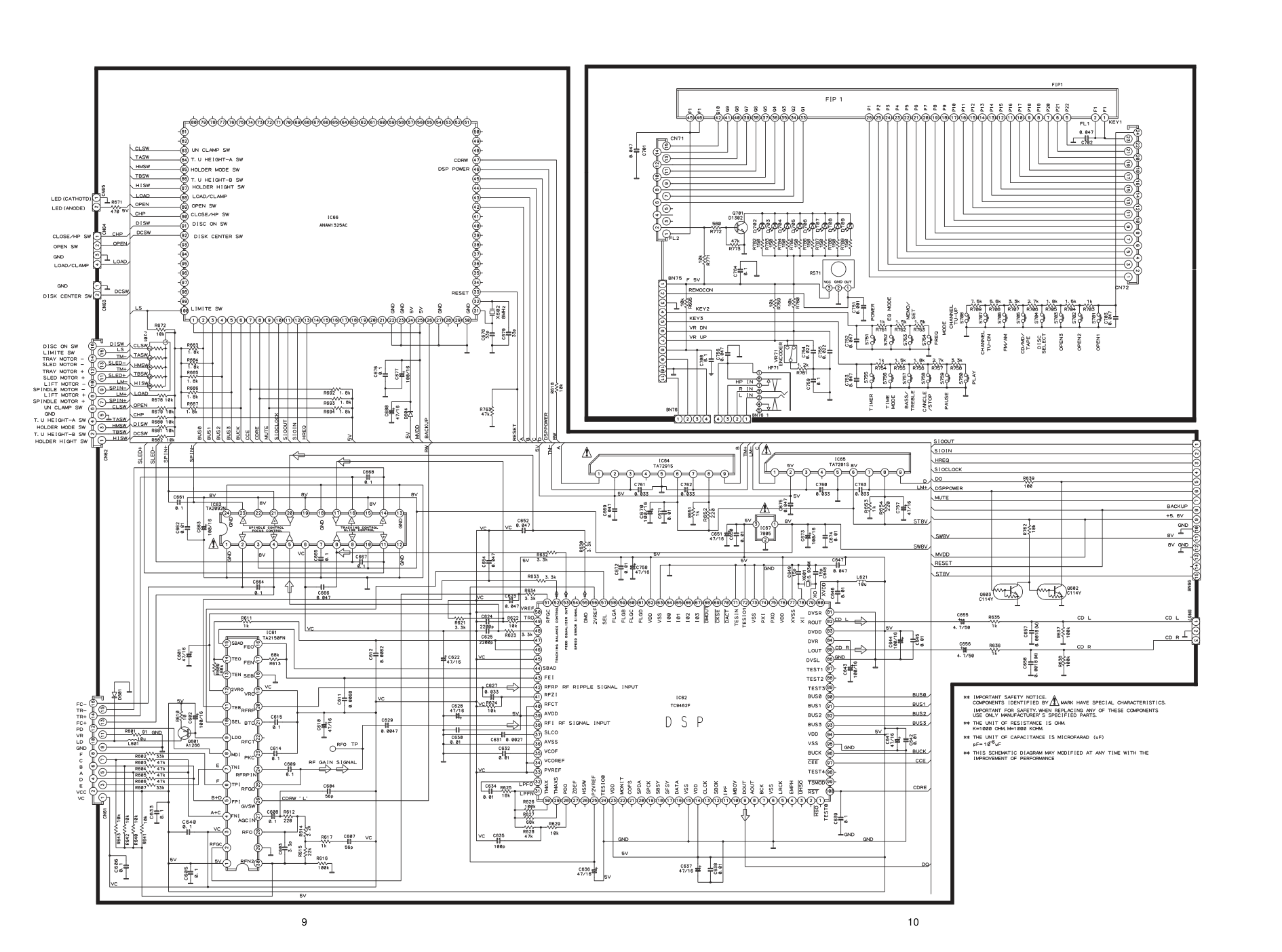 马兰士MARANTZ CR710C1W音响电路图-7
