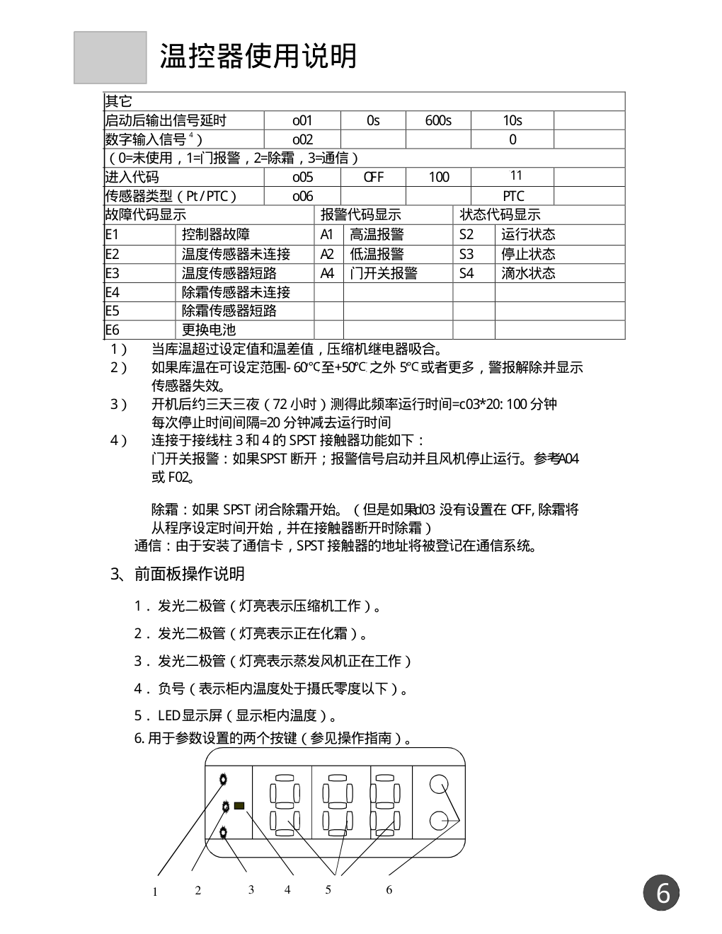 海尔DK0.5WG冰箱说明书-6