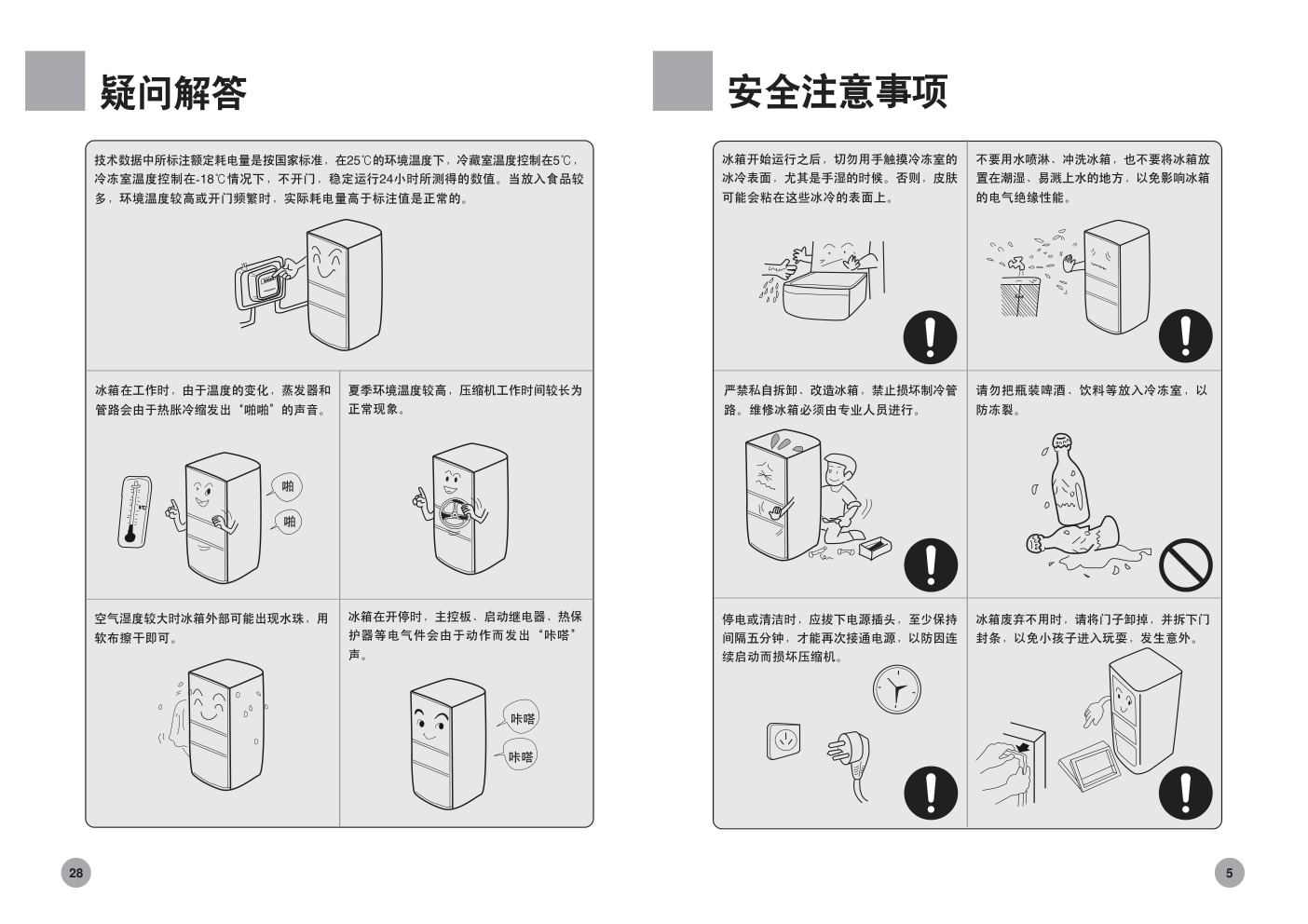 海尔冰箱BCD-222BBFC型说明书-6 海尔冰箱BCD-222BBFC型说明书-6