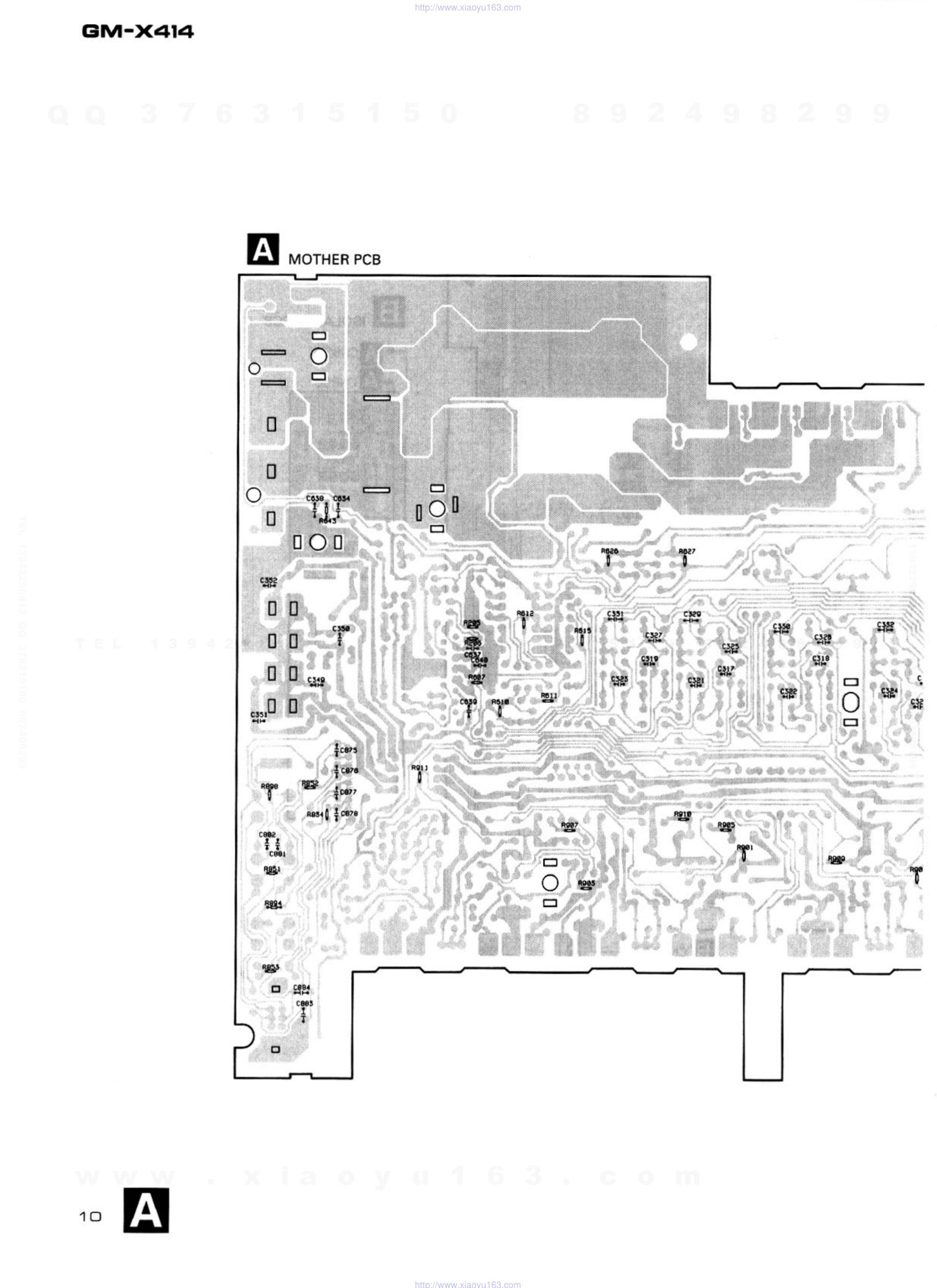 先锋PIONEER GM-X414音响电路图-9 先锋PIONEER GM-X414音响电路图-9