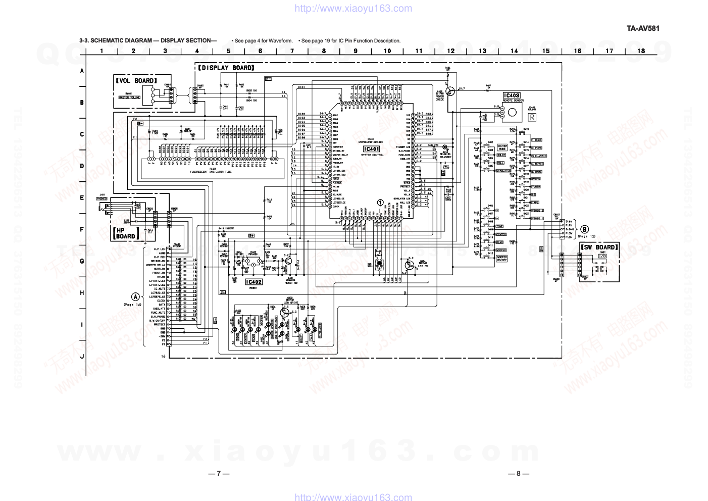 索尼SONY TA-AV581音响电路原理图-0