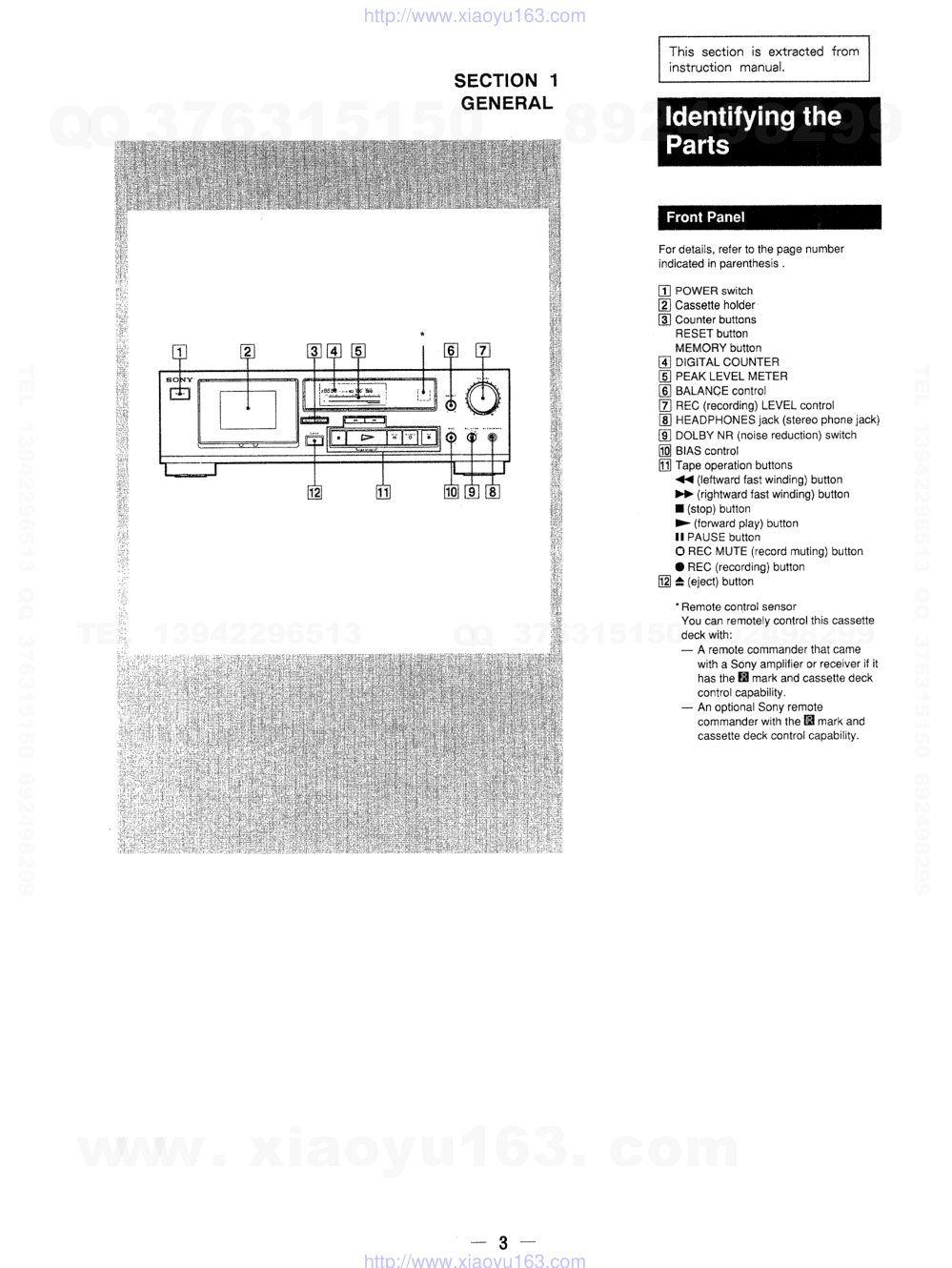 索尼SONY TC-K390电路图-2 索尼SONY TC-K390电路图-2