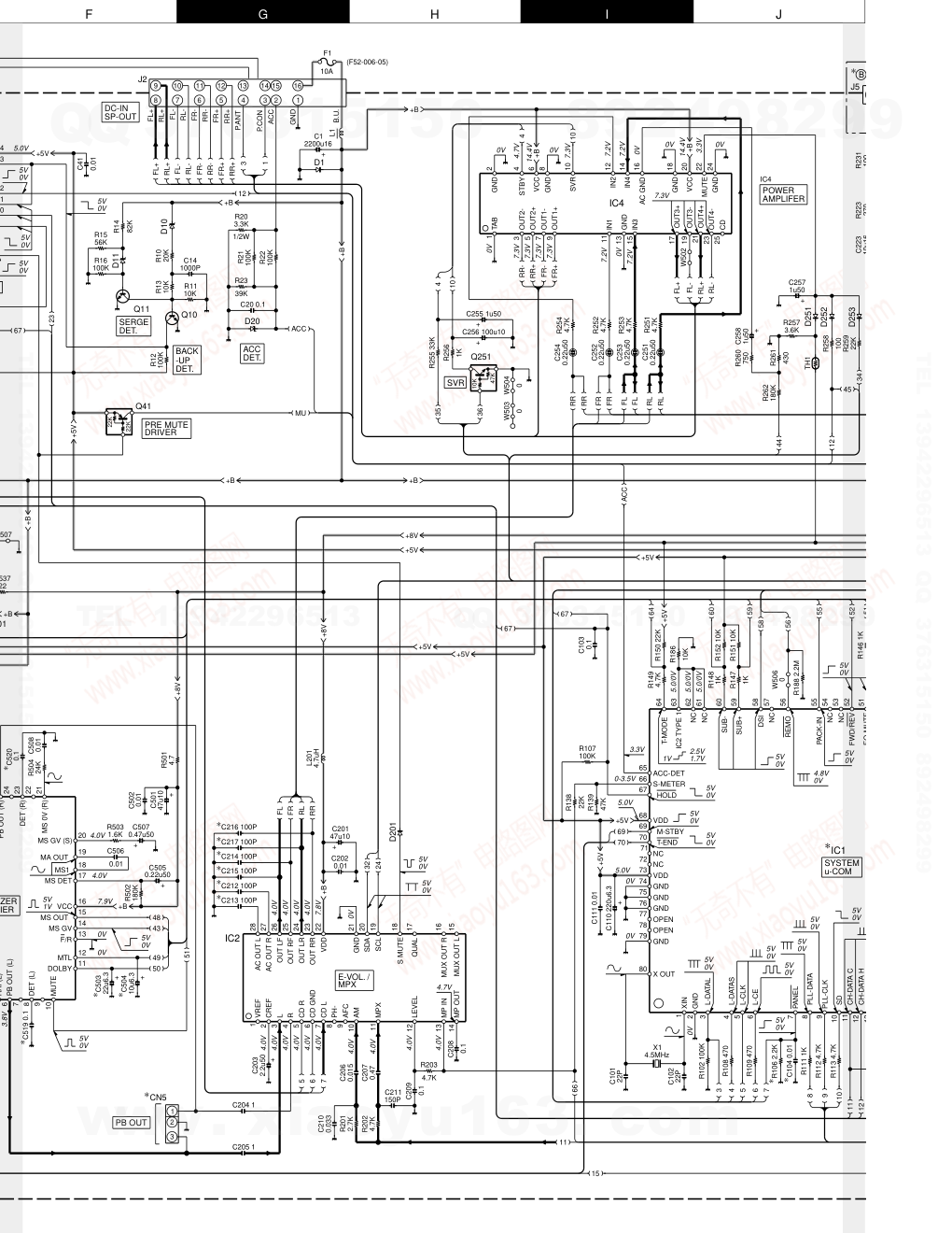 建伍KENWOOD KRC-566磁带录放机维修手册-9 建伍KENWOOD KRC-566磁带录放机维修手册-9