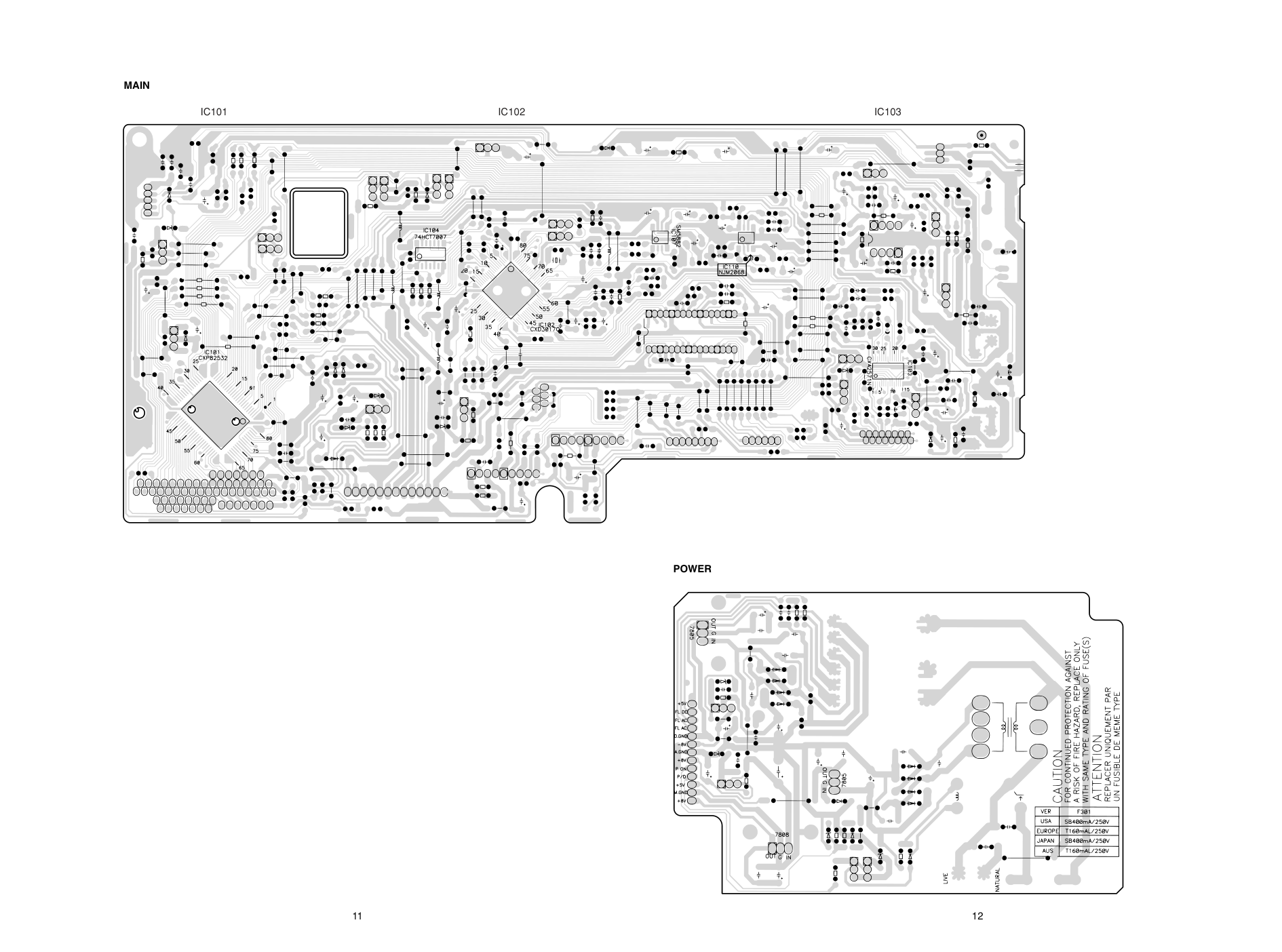 马兰士MARANTZ CC4300F1B电路图-8 马兰士MARANTZ CC4300F1B电路图-8