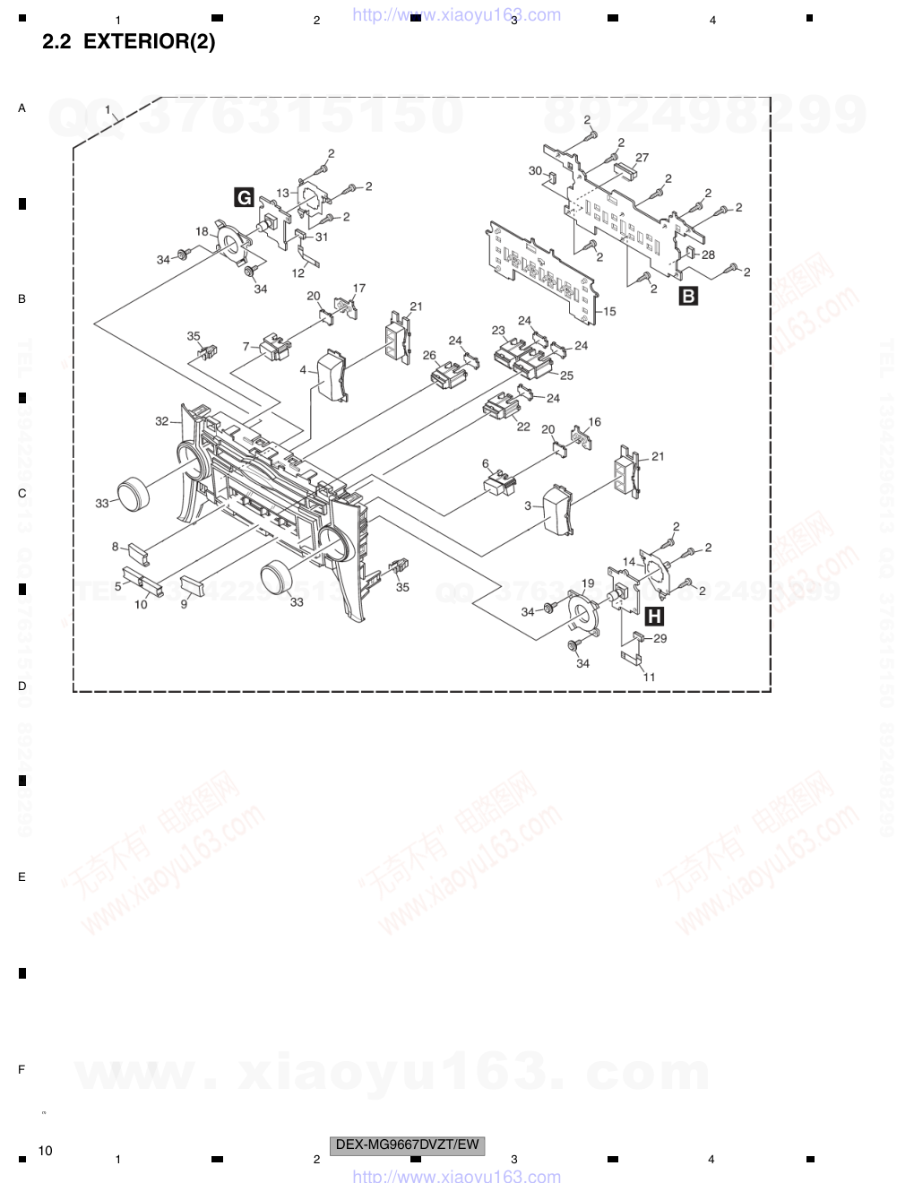 先锋PIONEER DEX-G9767DVZTEW电路图-9