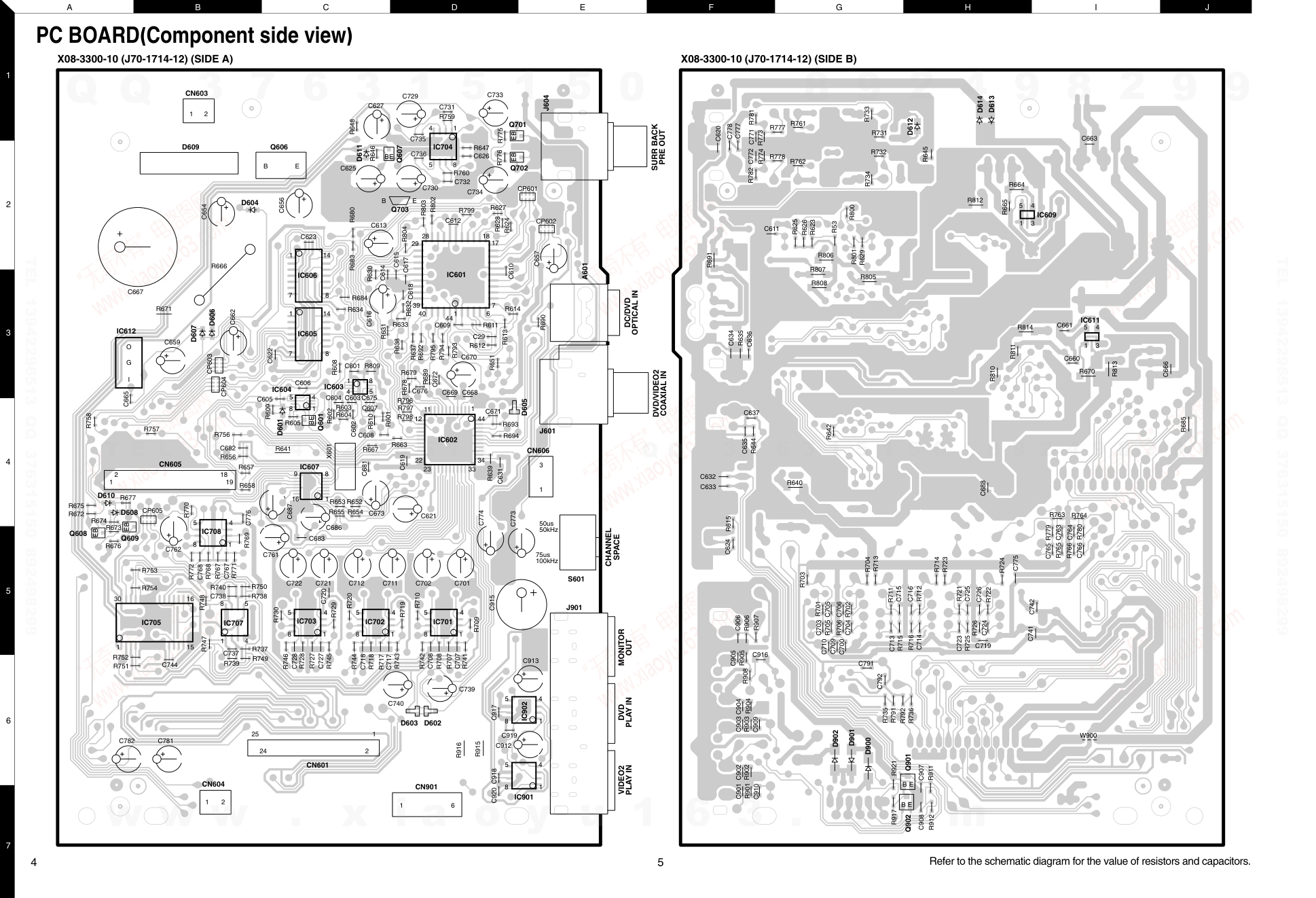 建伍KENWOOD KRF-V4080D-S音视频播放机维修手册-3 建伍KENWOOD KRF-V4080D-S音视频播放机维修手册-3