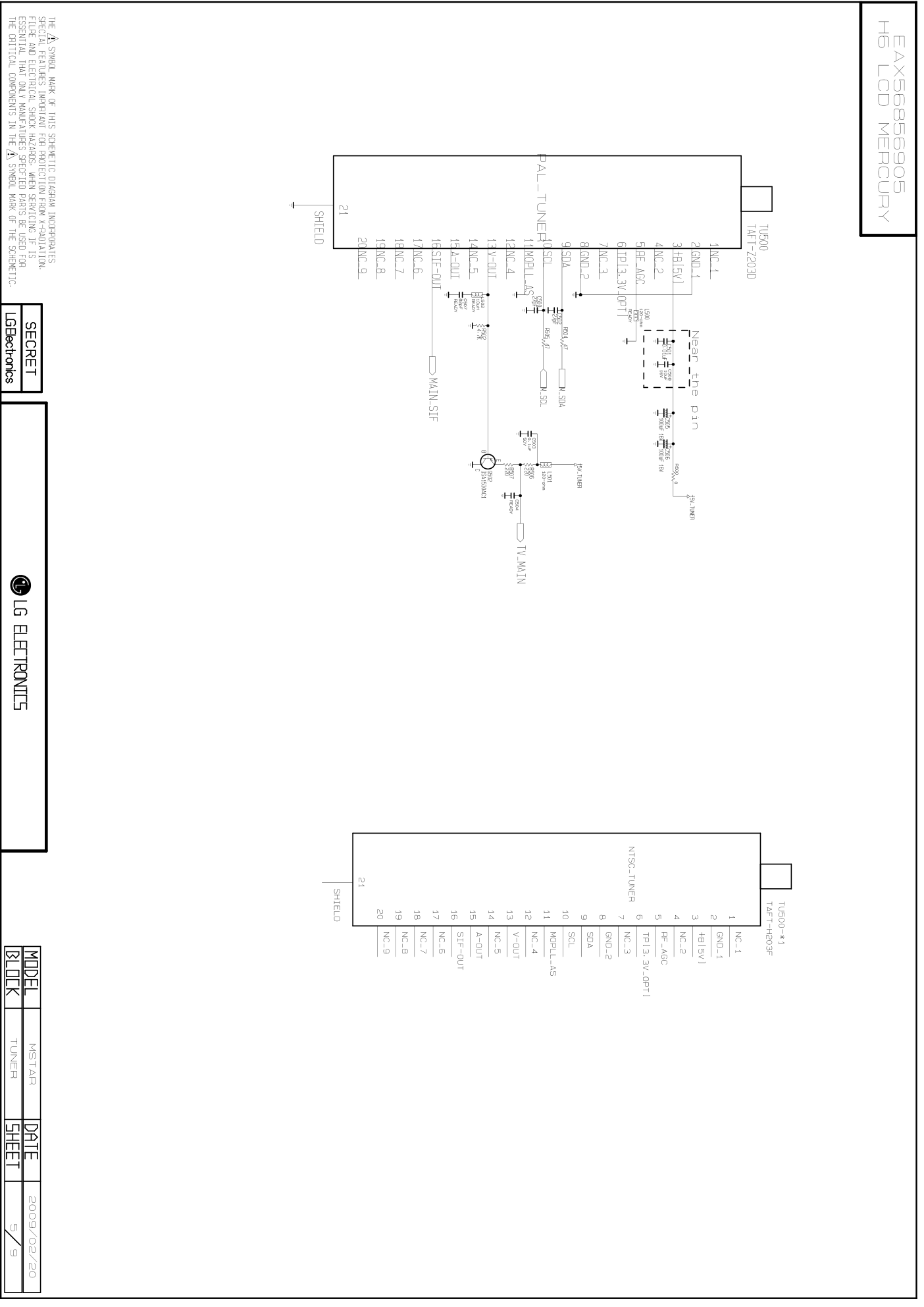 LG 42LH20RC液晶电视电路图-5